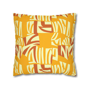 Savannah Sunset Modern African-Inspired Pillow Case-Afroadorn 