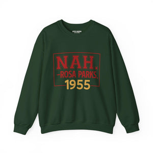 Rosa Parks NAH Sweatshirt-Afroadorn 