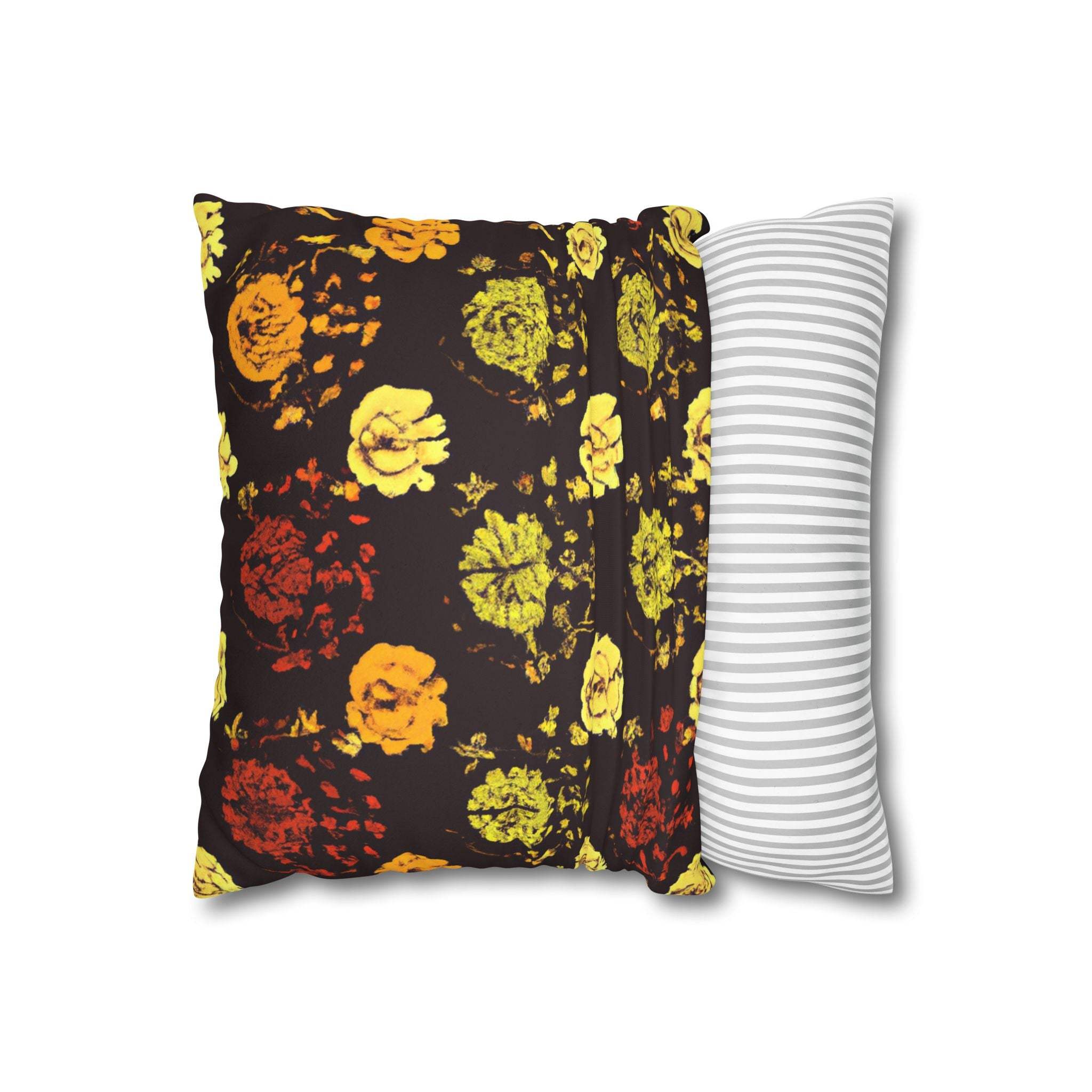 Vibrant Visions: Premium Suede Tribal Print Pillow Case-Afroadorn 