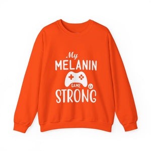 Melanin Power Sweatshirt-Afroadorn 