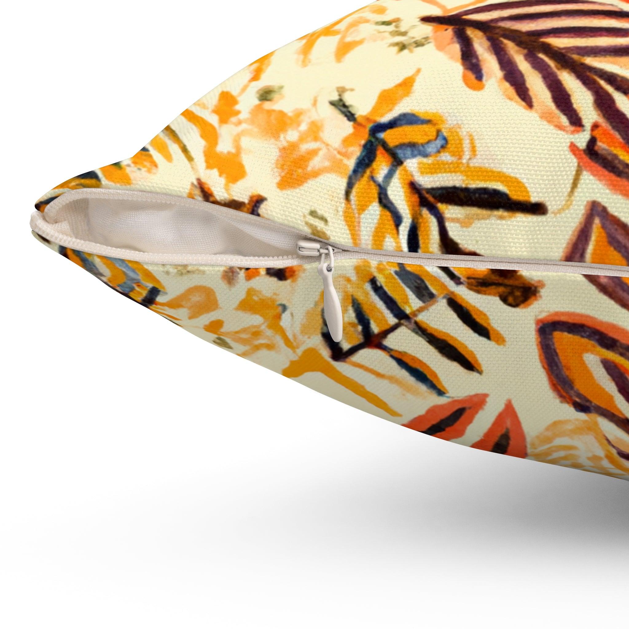 Harvest Baobab: Tribal Print Throw Pillow - Afroadorn 