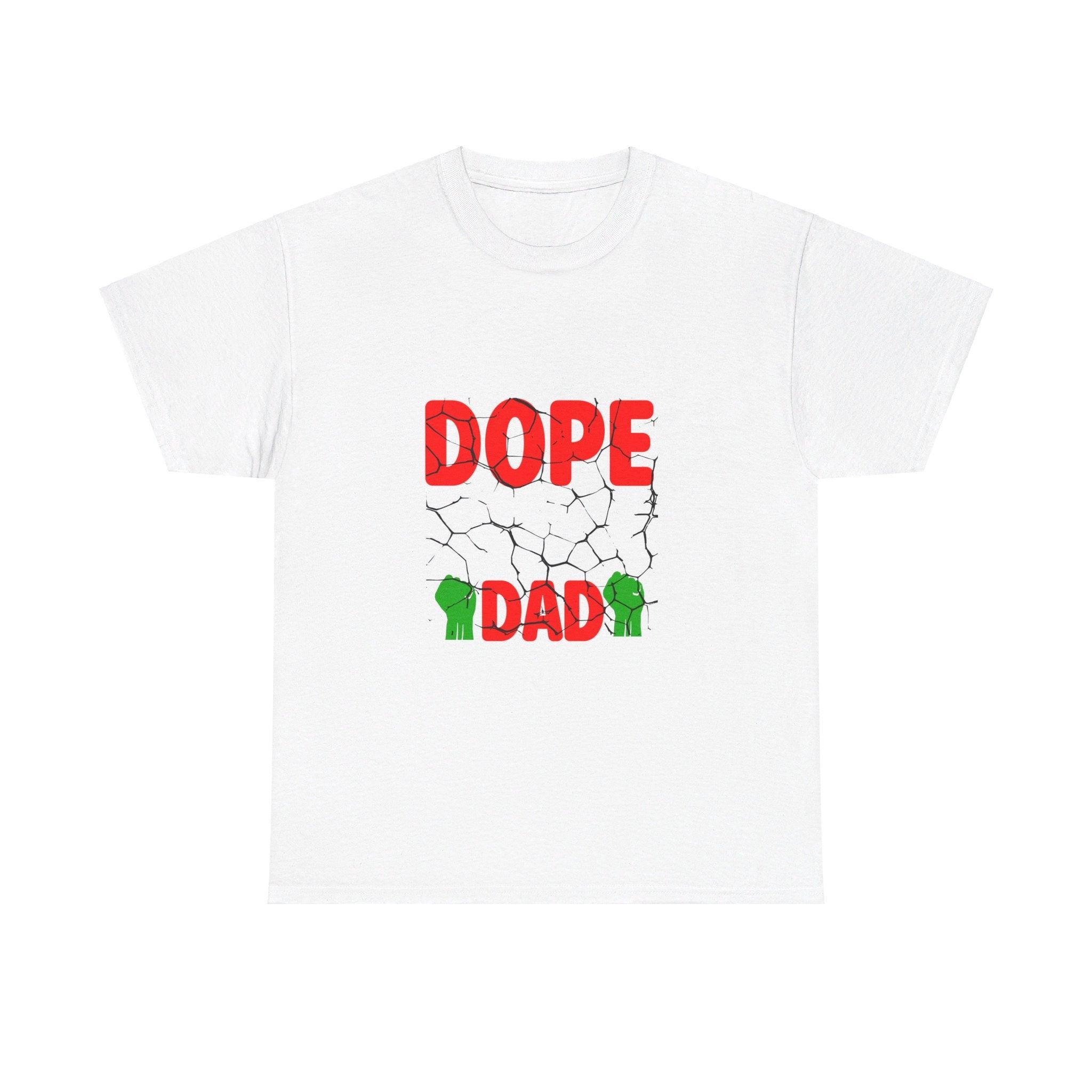 Proud Black Dad T-Shirt-Afroadorn 