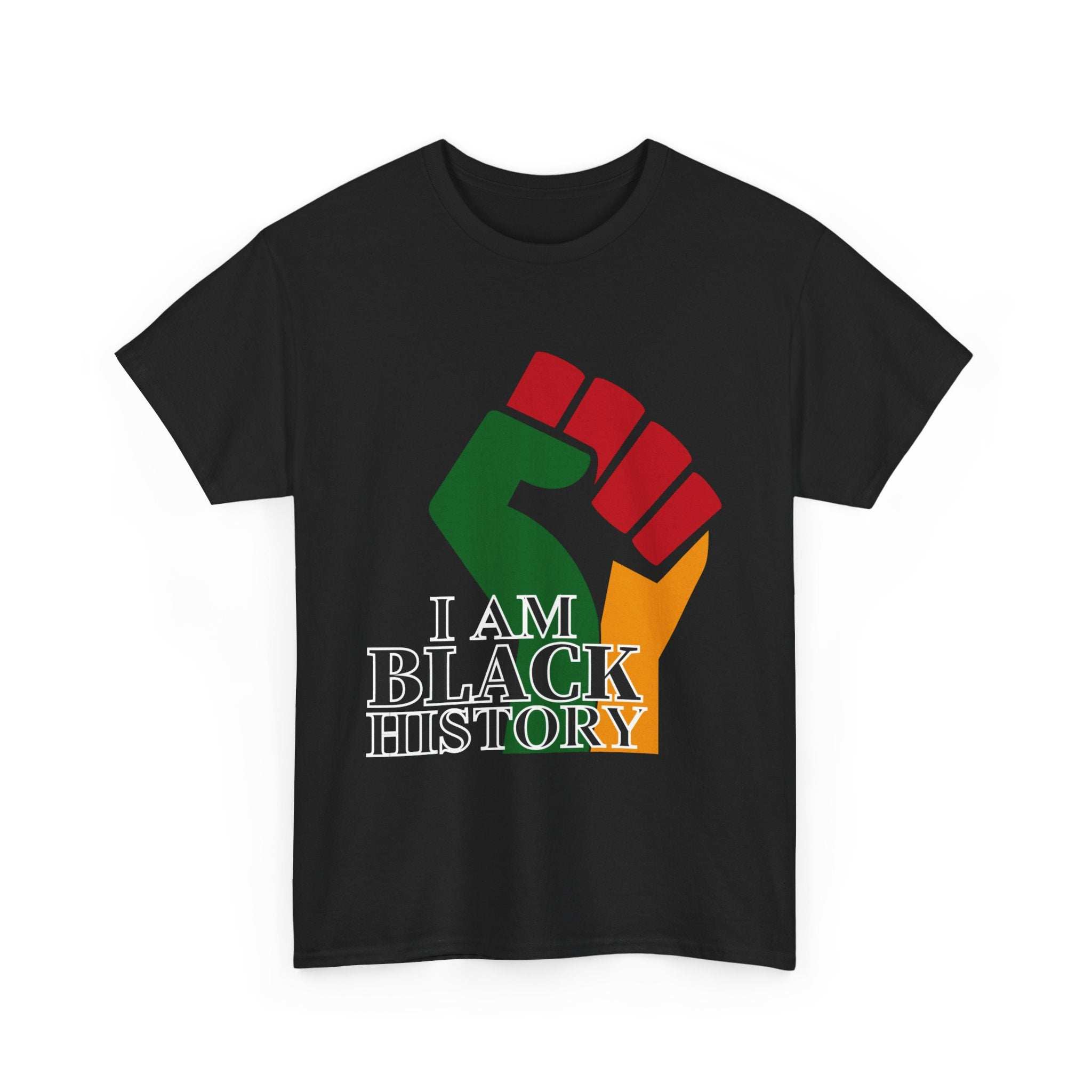 I Am Black History T-Shirt-Afroadorn 