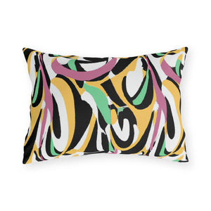 Zafari Essence African-Inspired Outdoor Throw Pillow-Afroadorn 