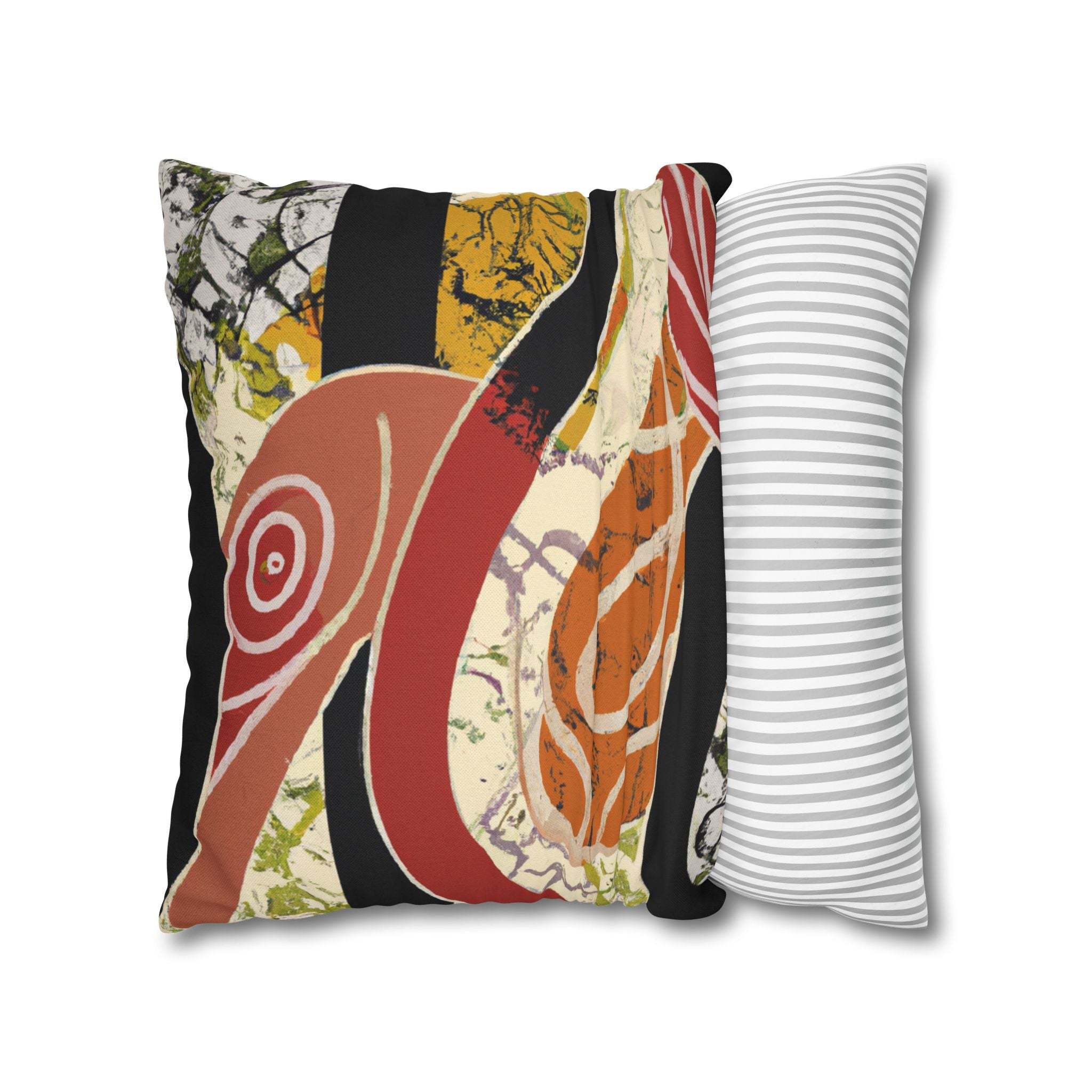 Earthy Harmony African-Inspired Pillow Case-Afroadorn 