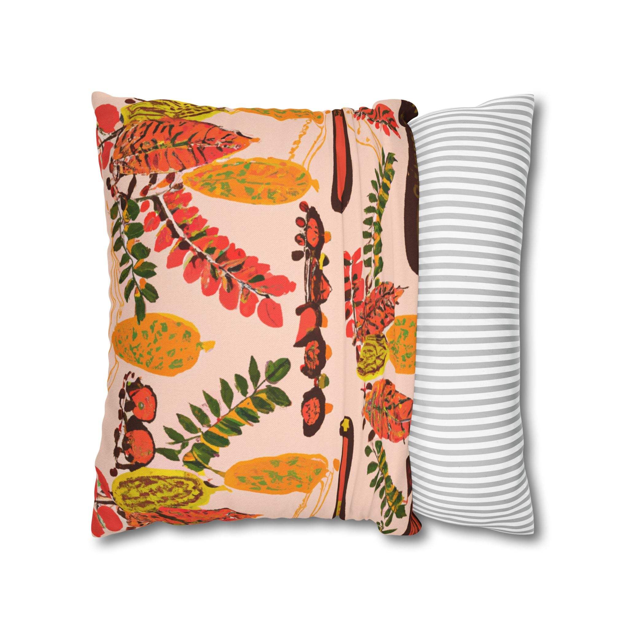 AfroVibrance Botanical Pillow Case-Afroadorn 