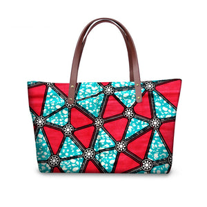 AfroBoho Vigilant Eye-Patterned Handbag-Afroadorn 