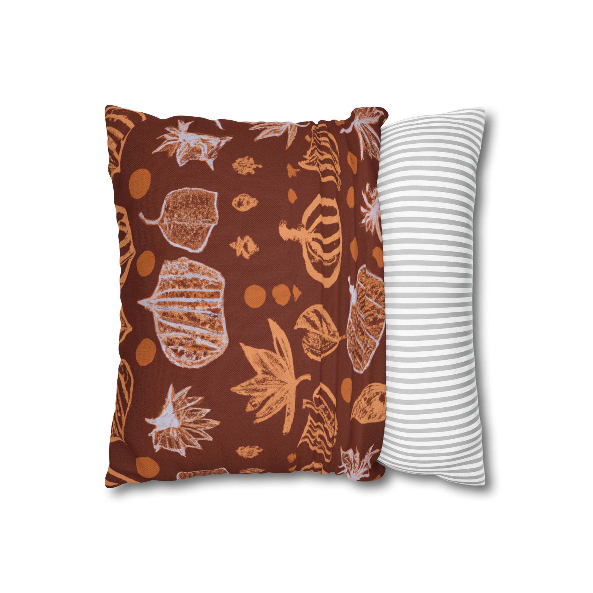 Earthy Afrocentric Botanical Pillow Case-Afroadorn 