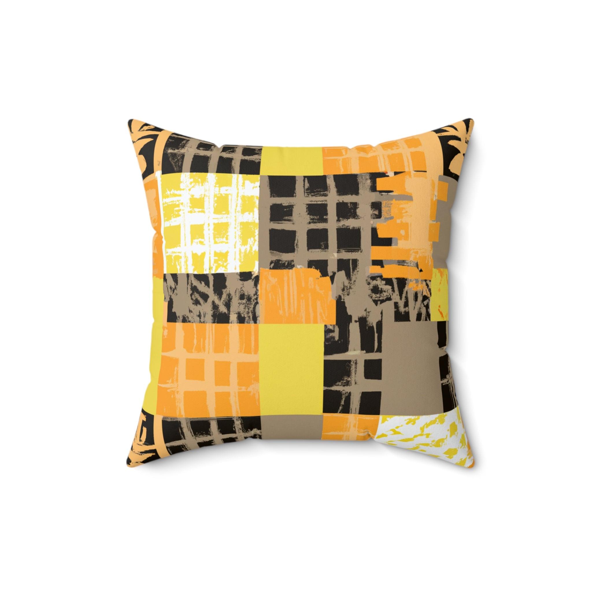 Afrocentric Vibrance Throw Pillow-Afroadorn 