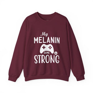 Melanin Power Sweatshirt-Afroadorn 