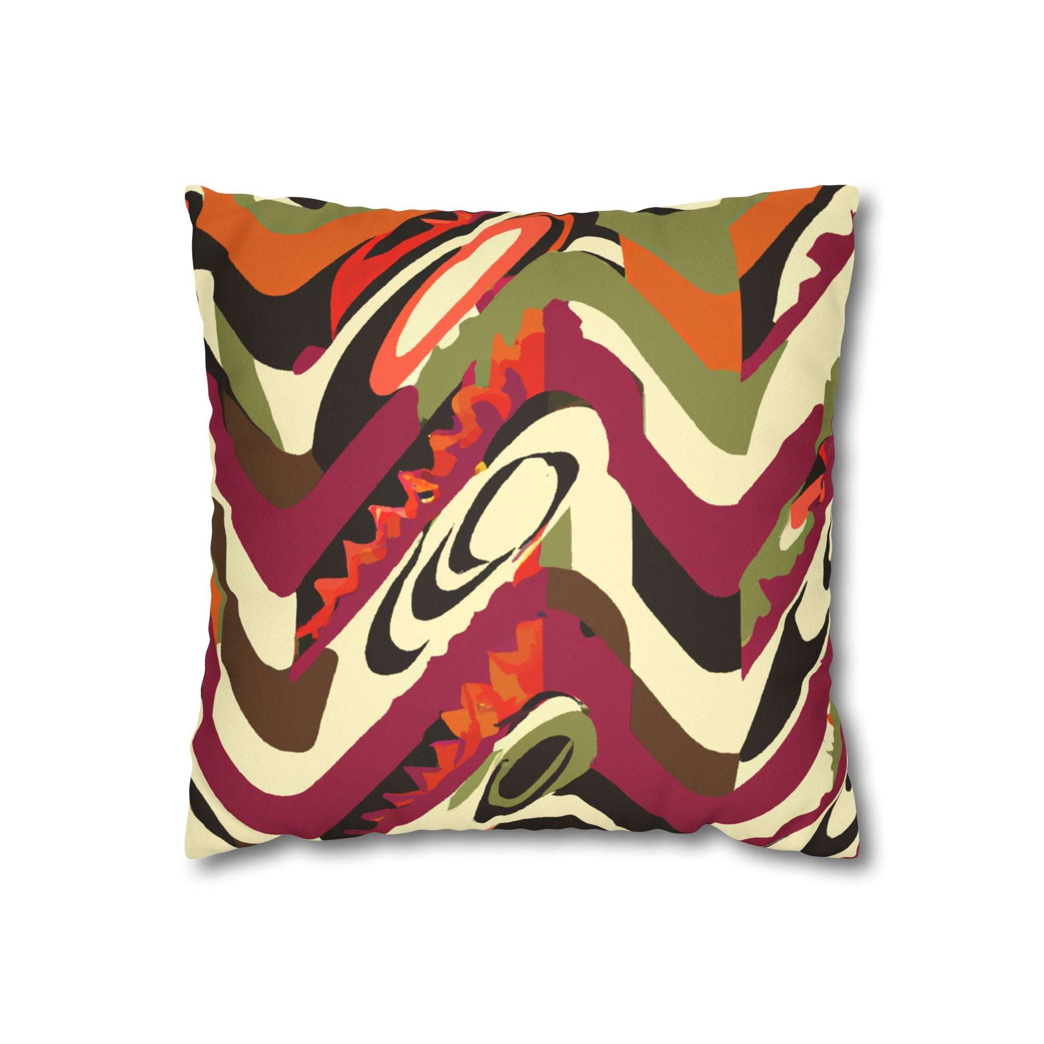 Earth Tones Safari Plush Pillow Case-Afroadorn 