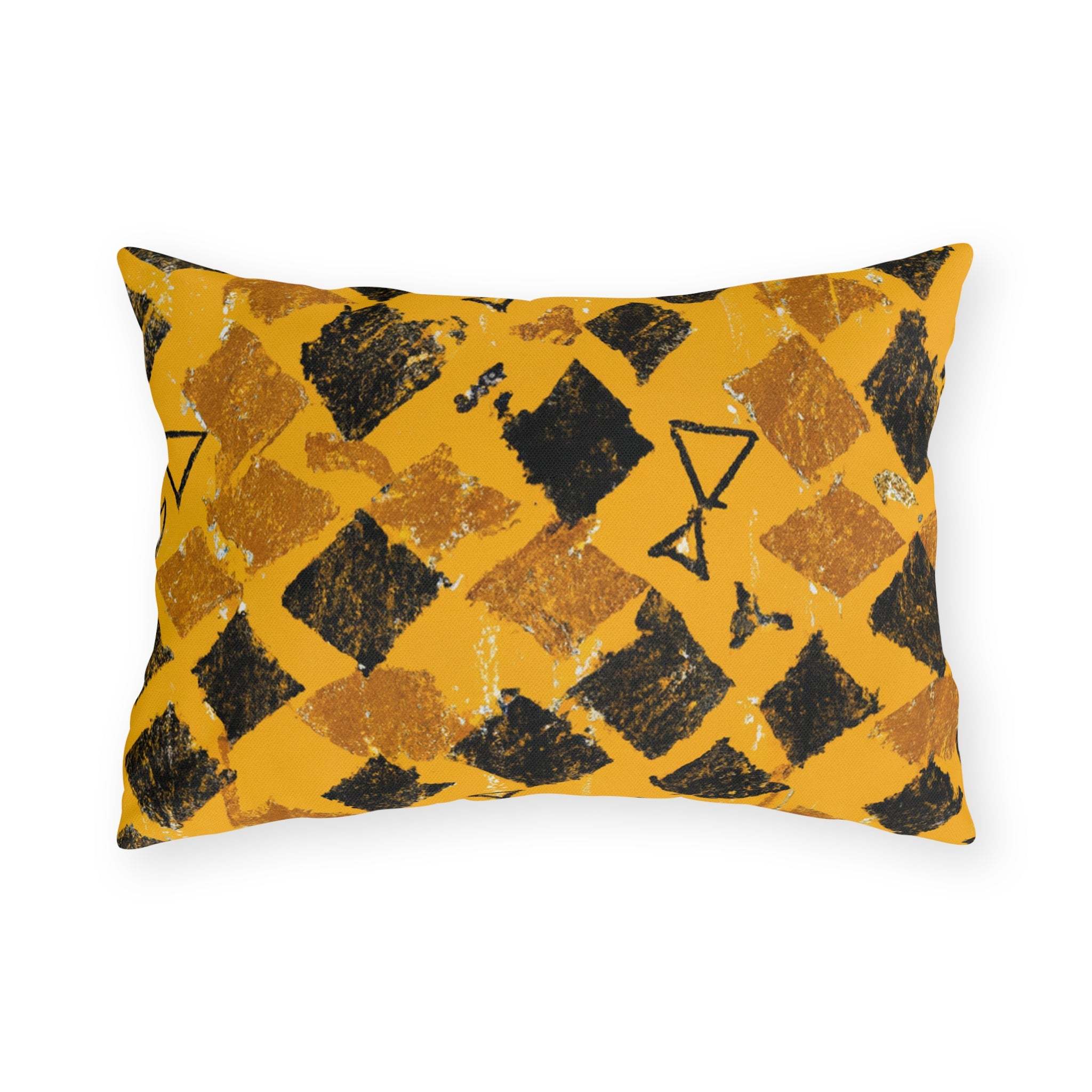 AfroLux Unity Outdoor Pillow - Vibrant African Heritage-Afroadorn 