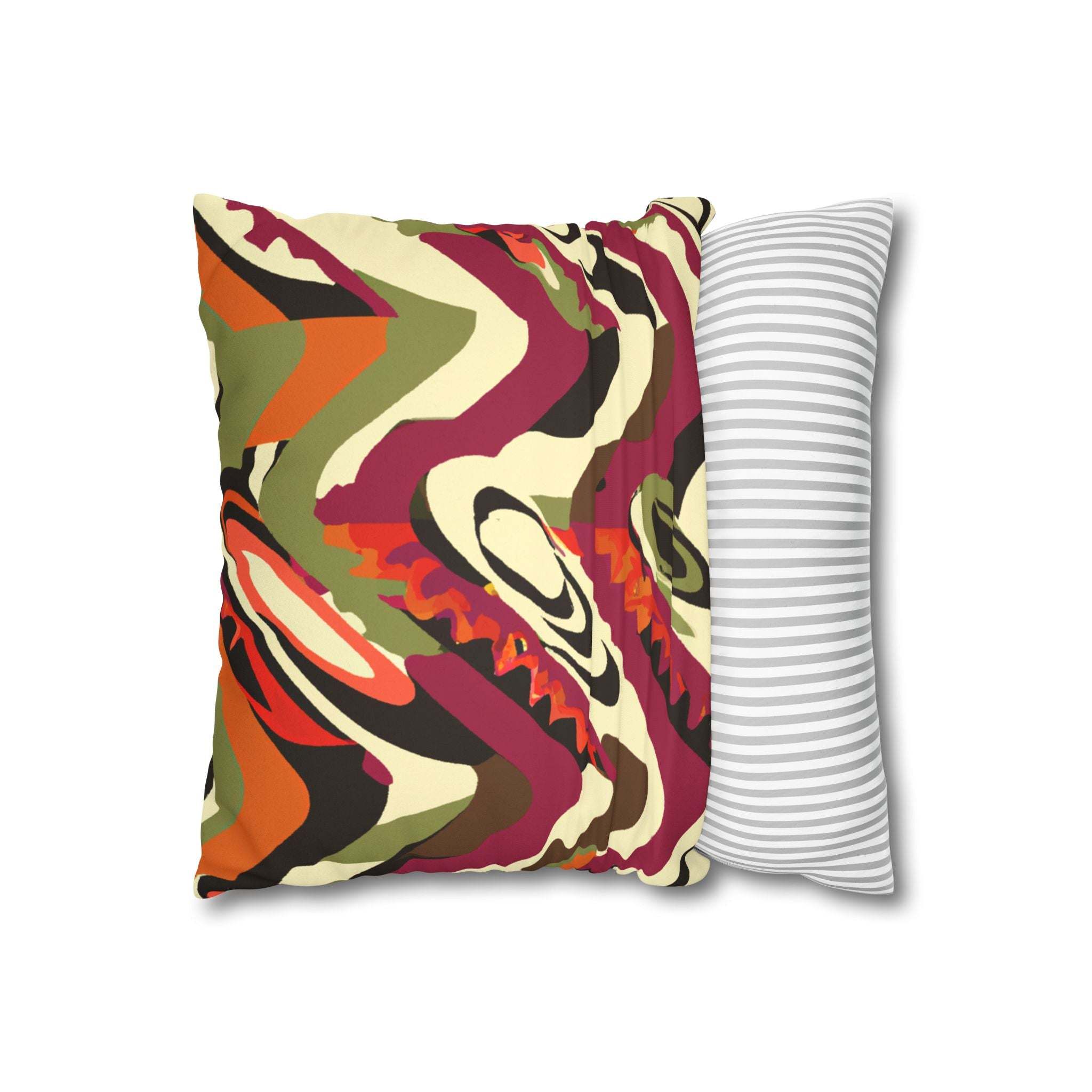 Earth Tones Safari Plush Pillow Case-Afroadorn 