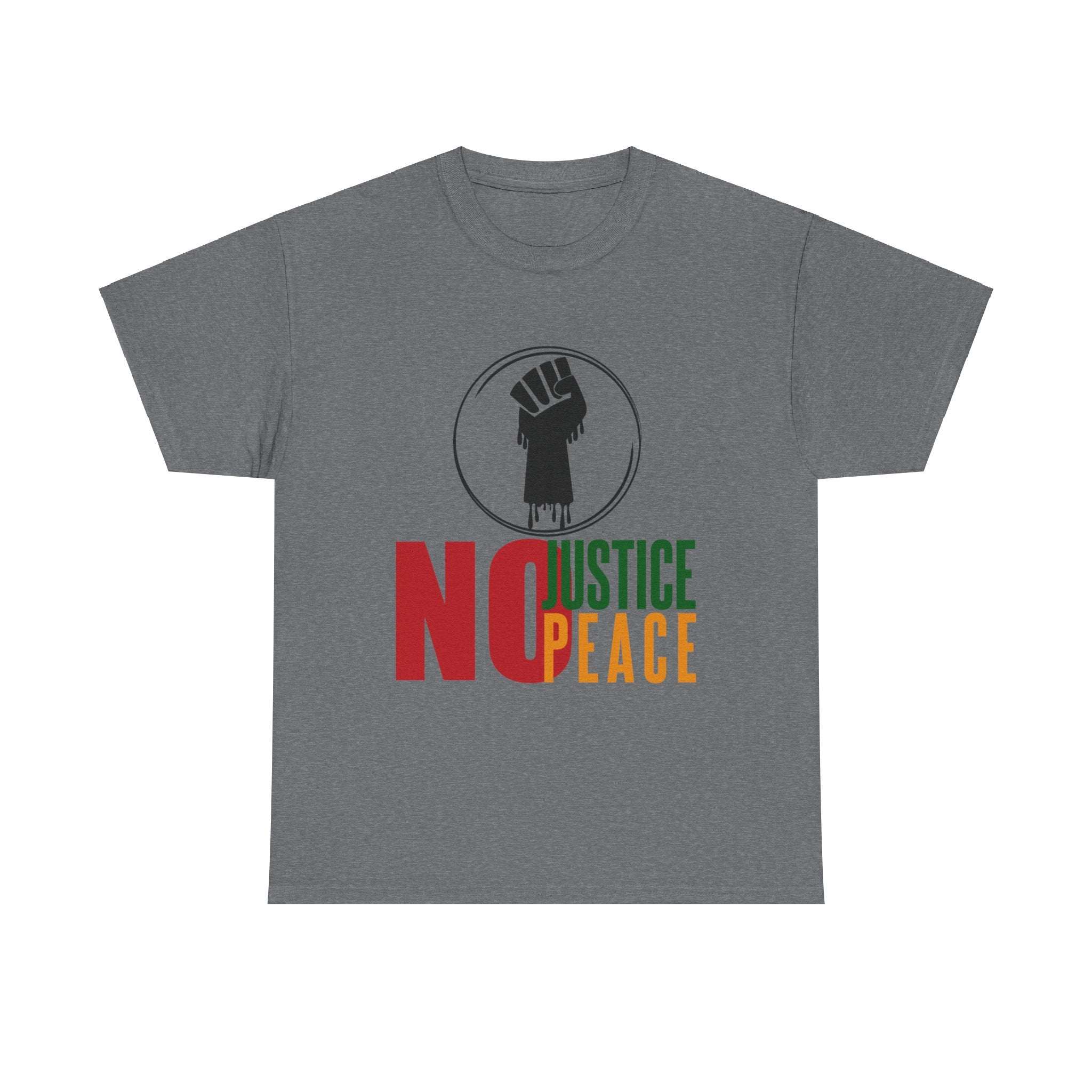 No Justice No Peace T-Shirt-Afroadorn 