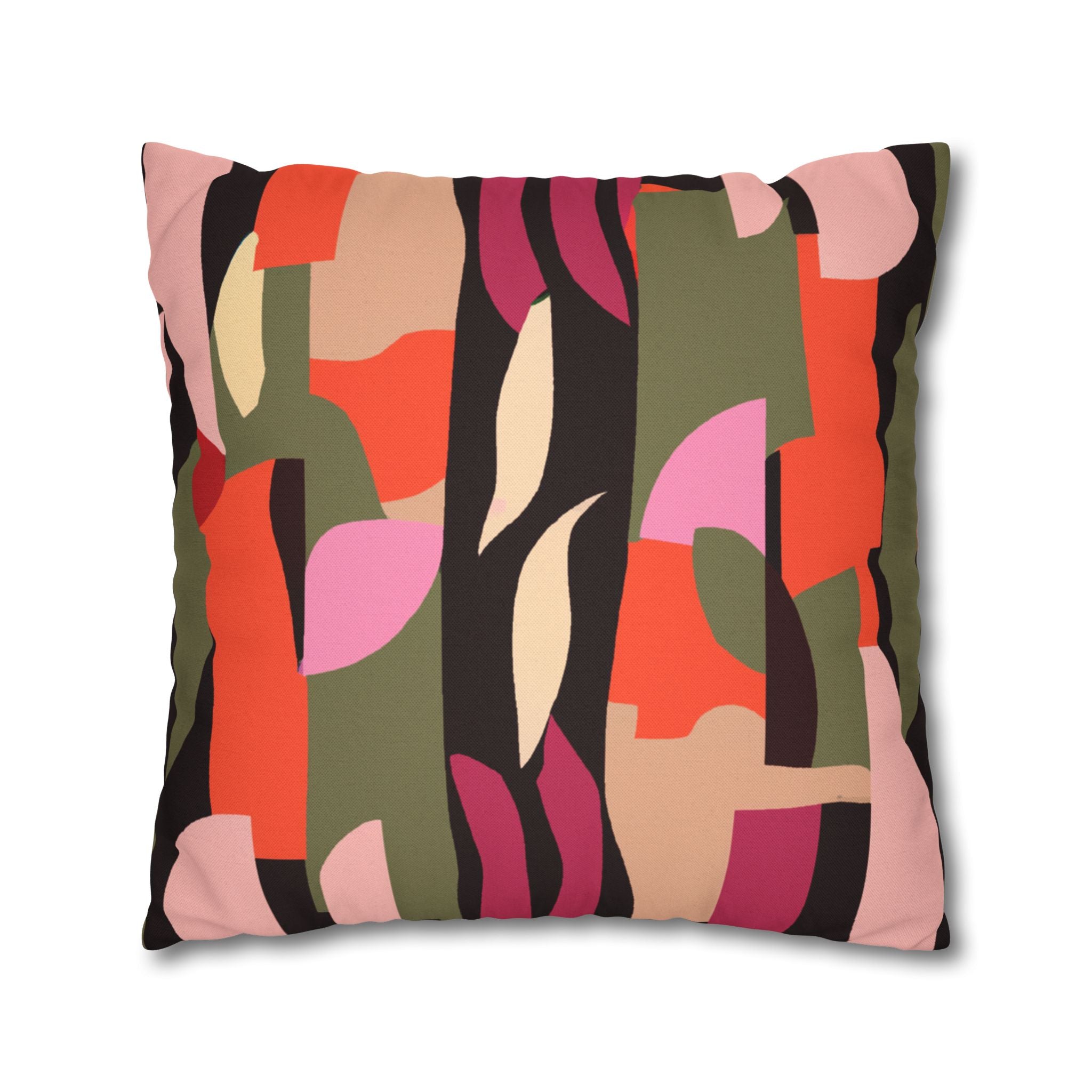 Vibrant Safari Roots Pillow Case-Afroadorn 