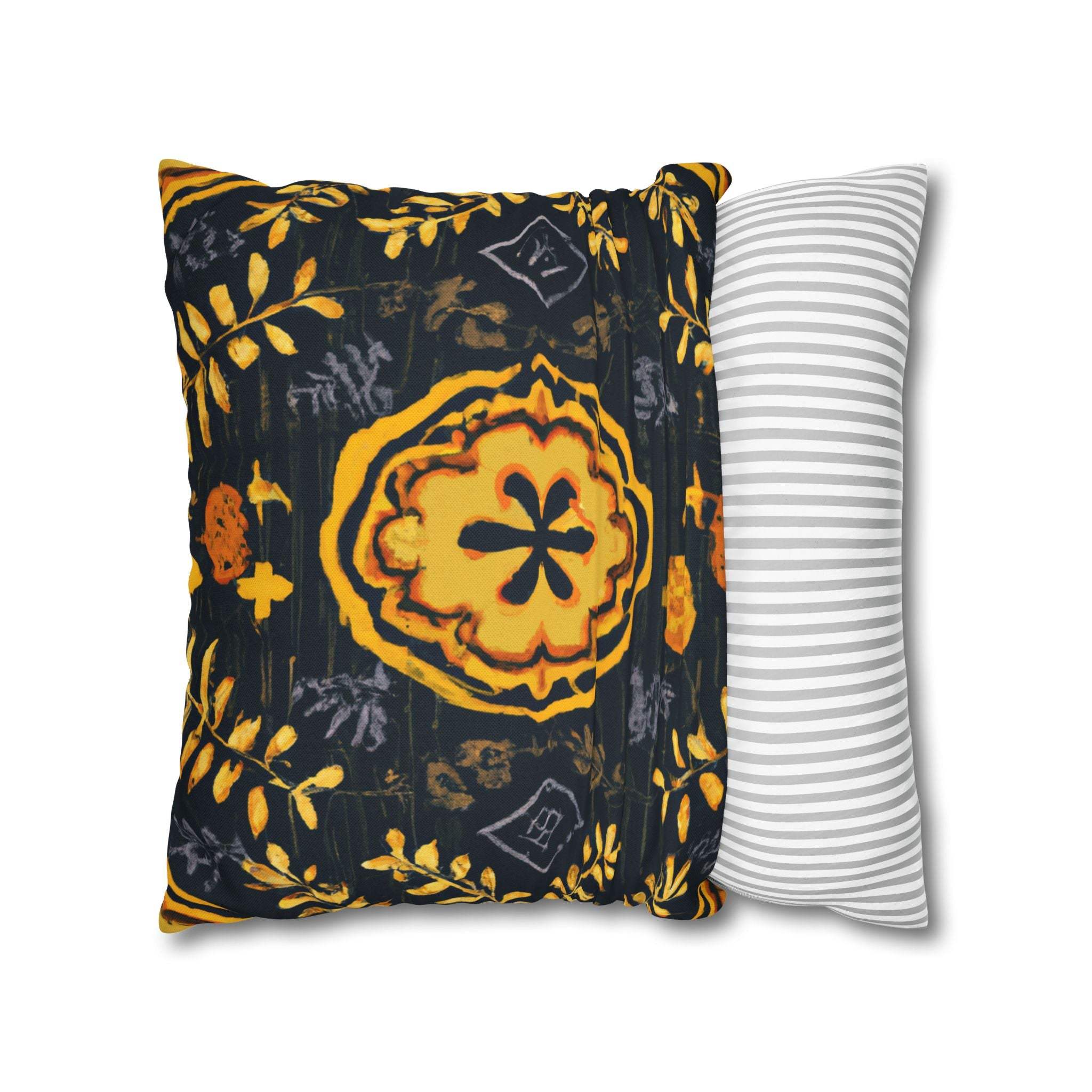 Vibrant Autumn Roots African-Inspired Pillow Case-Afroadorn 