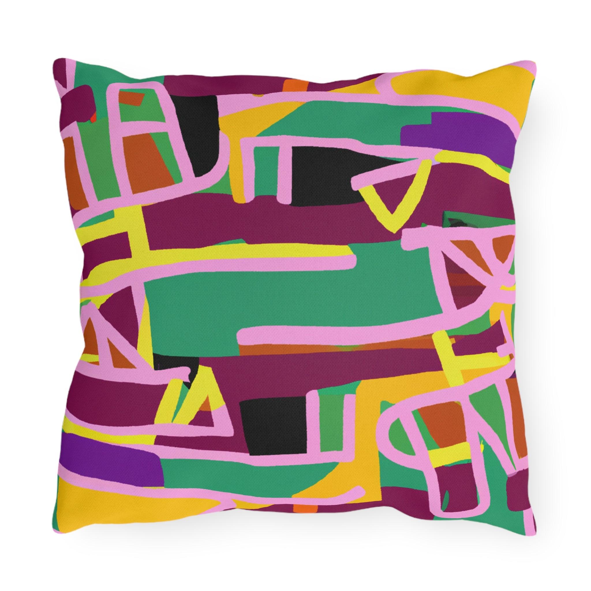 Kovango- African Inspired Outdoor Accent Pillow-Afroadorn 