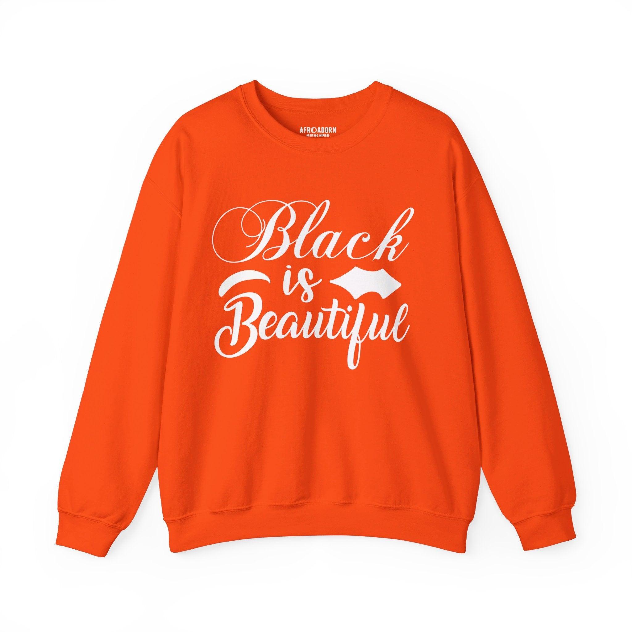 Black is Beautiful Sweatshirt-Afroadorn 