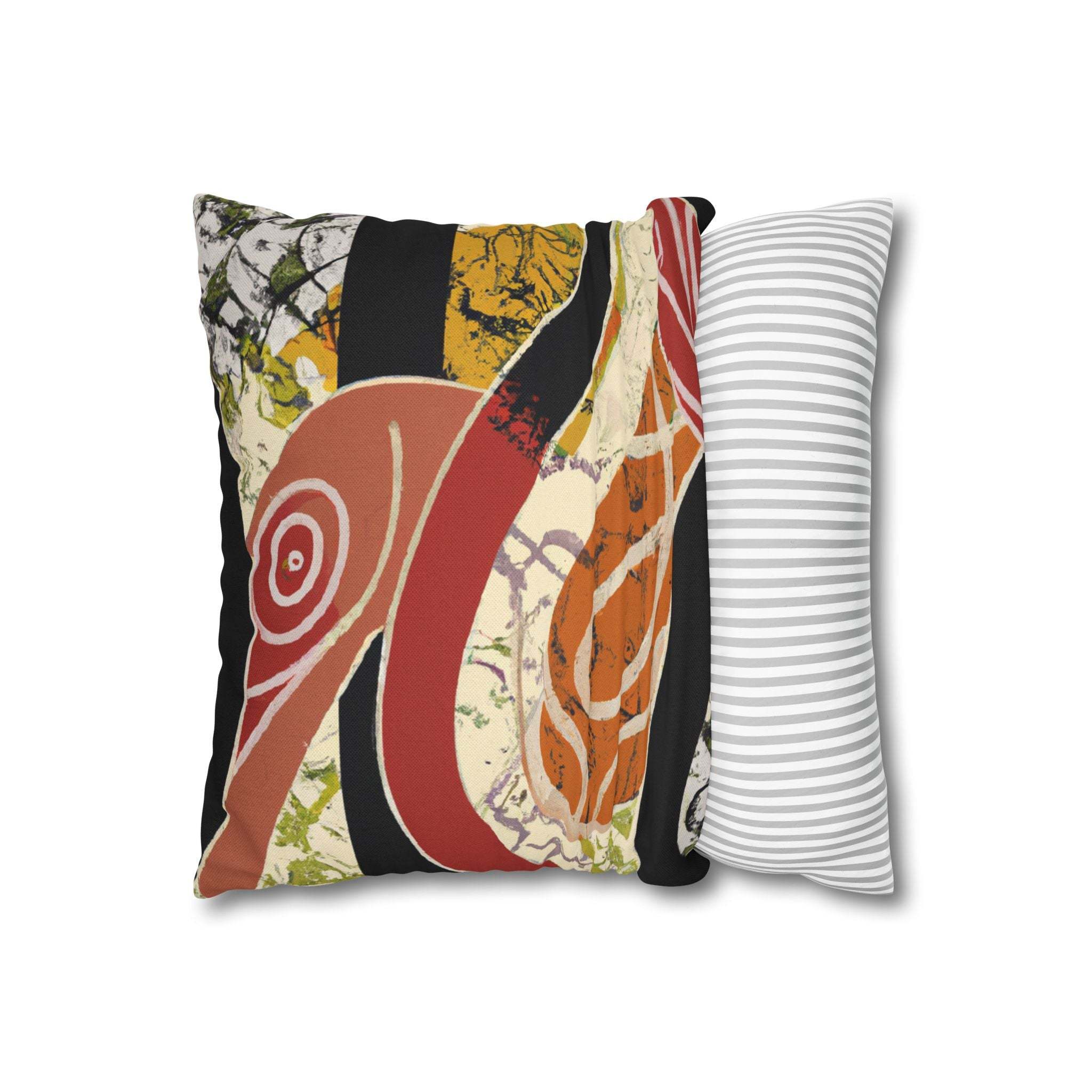 Earthy Harmony African-Inspired Pillow Case-Afroadorn 