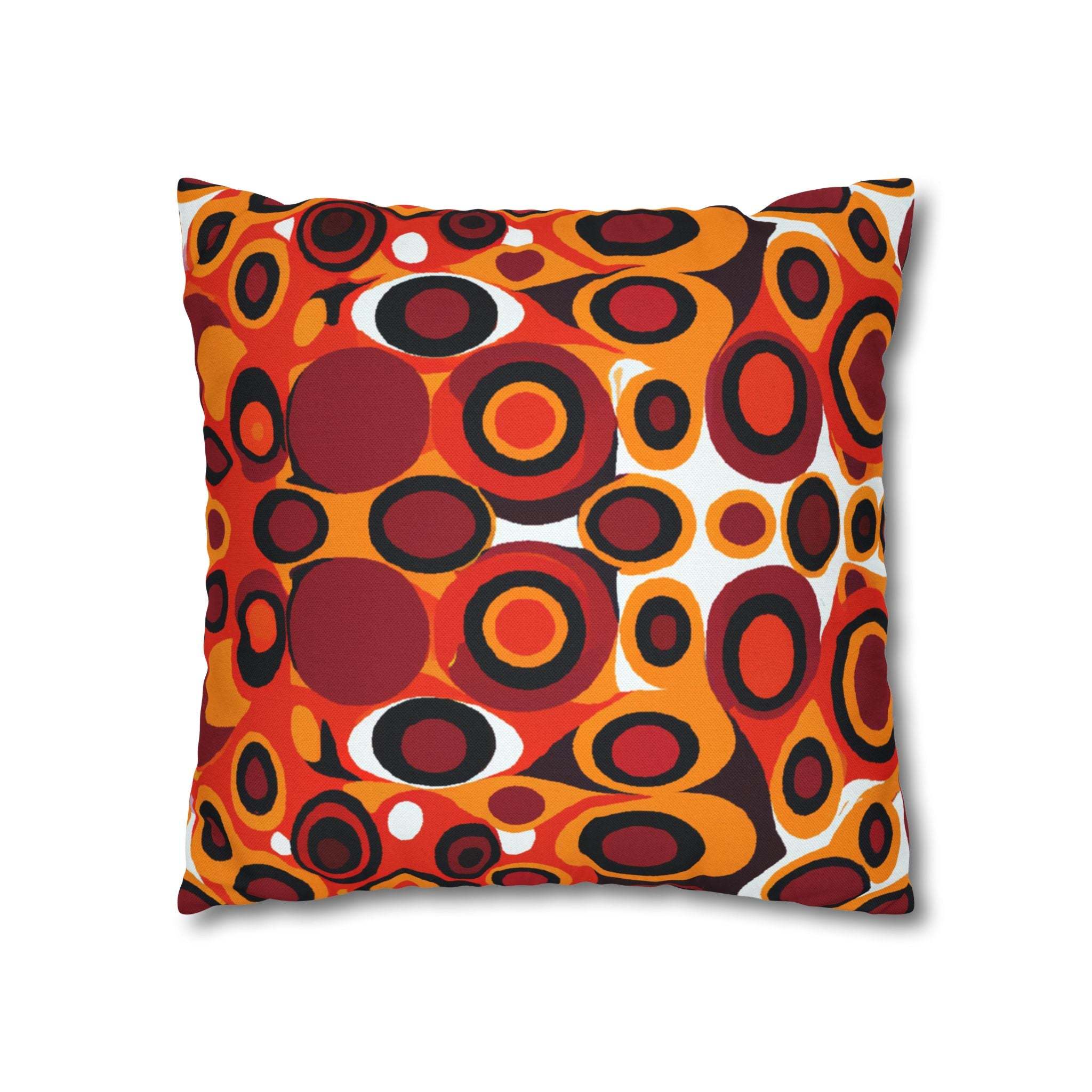 Unity in Sunset: Vibrant Afrocentric Pillow Case-Afroadorn 