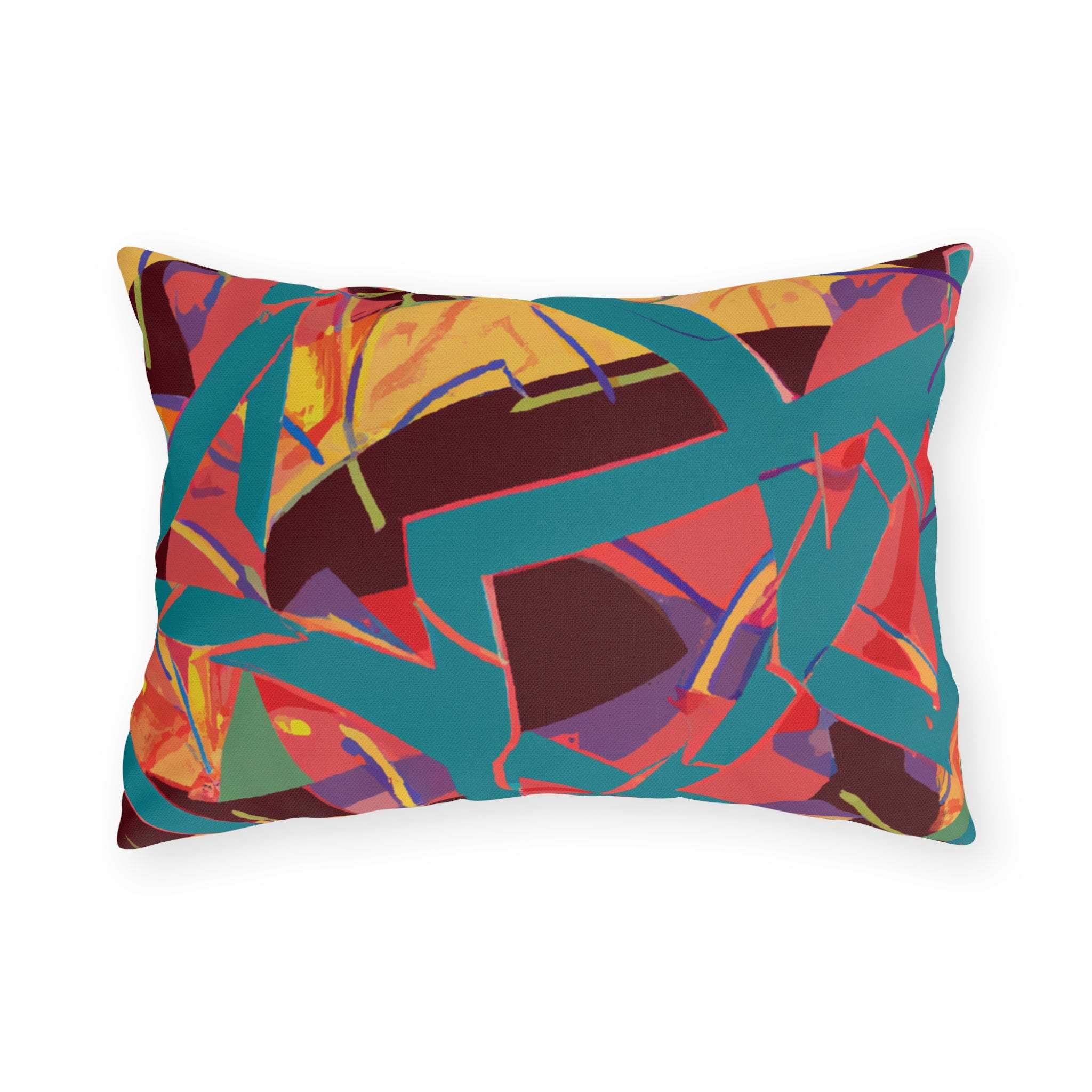 Vibrant Heritage Outdoor Throw Pillow-Afroadorn 