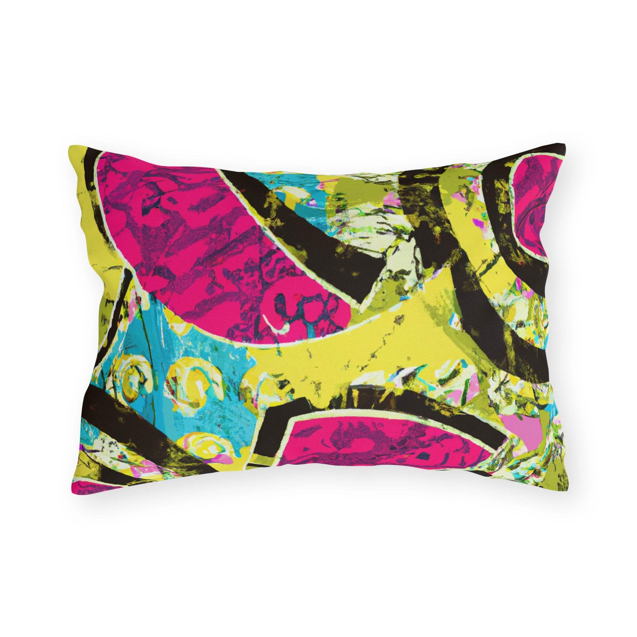 Serengeti Sunset Outdoor Throw Pillow-Afroadorn 