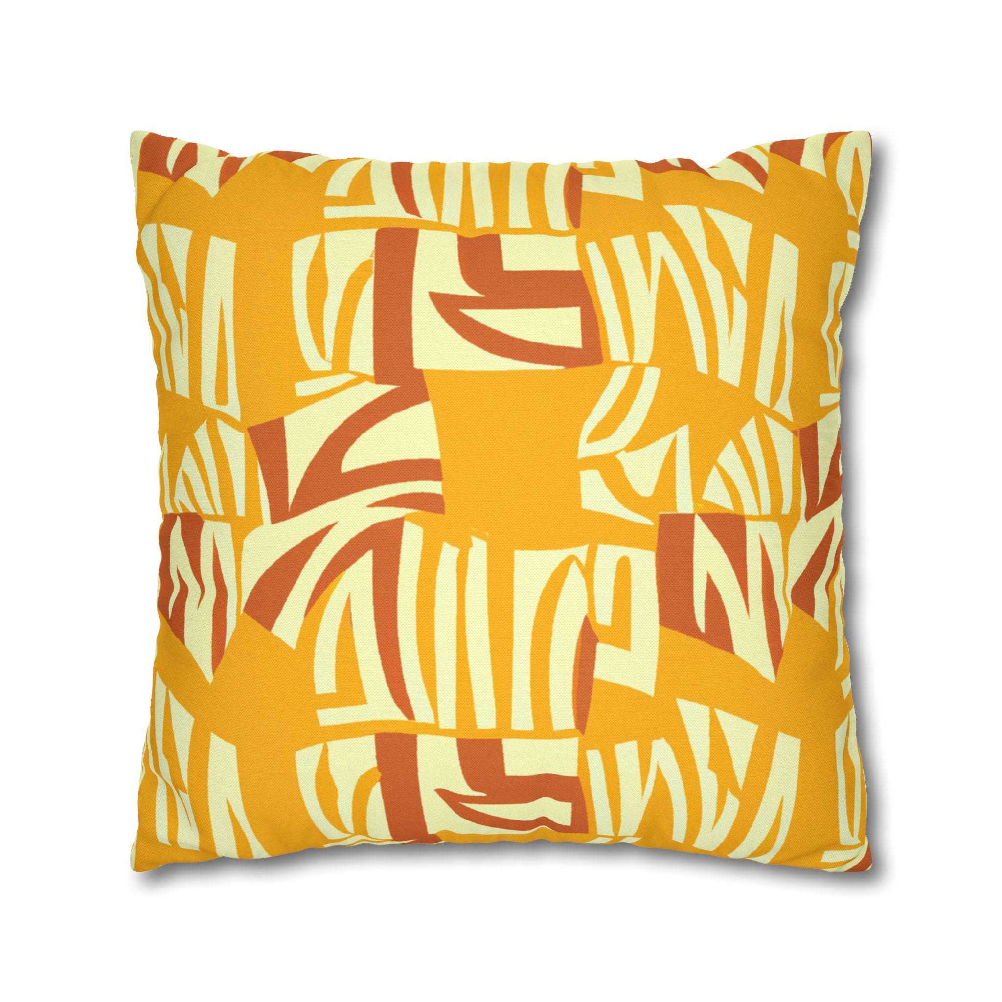 Savannah Sunset Modern African-Inspired Pillow Case-Afroadorn 