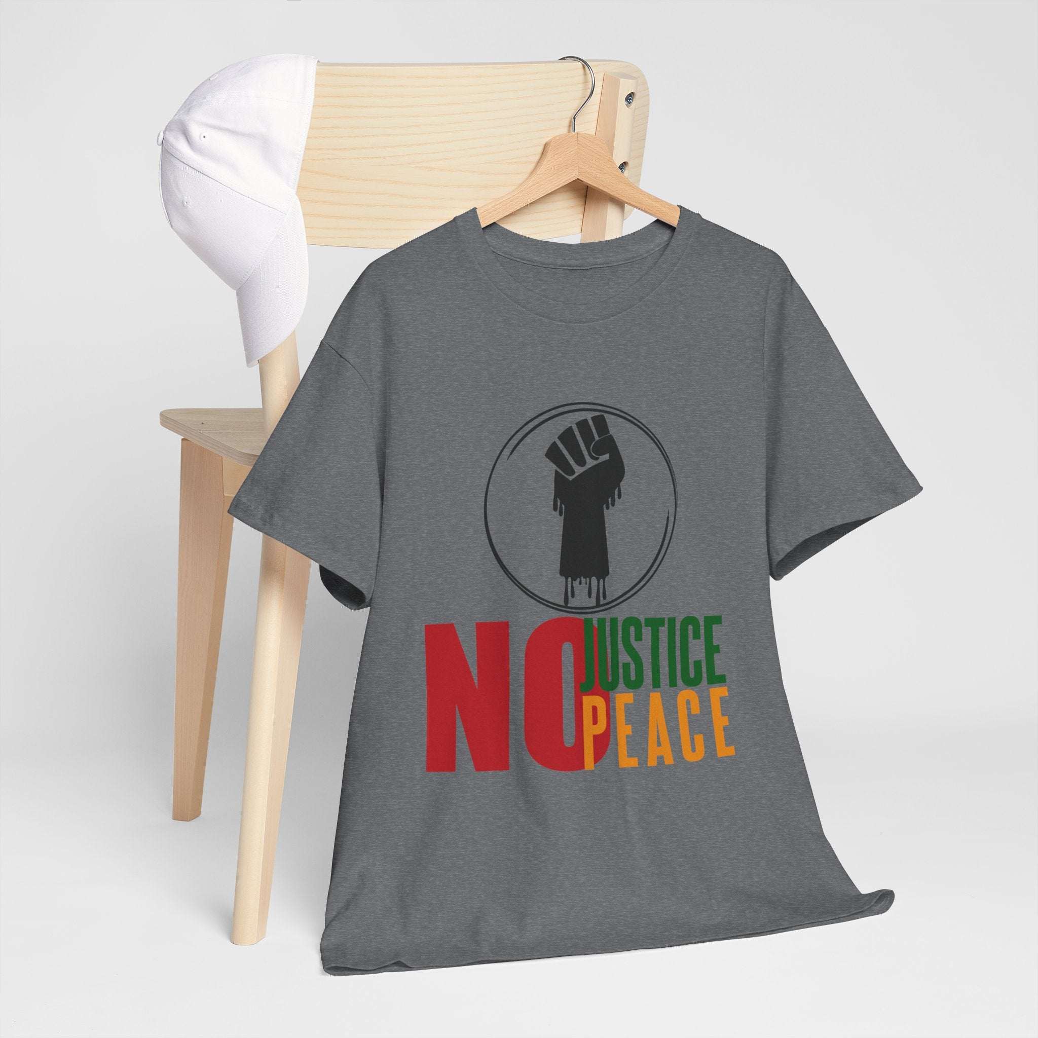 No Justice No Peace T-Shirt-Afroadorn 