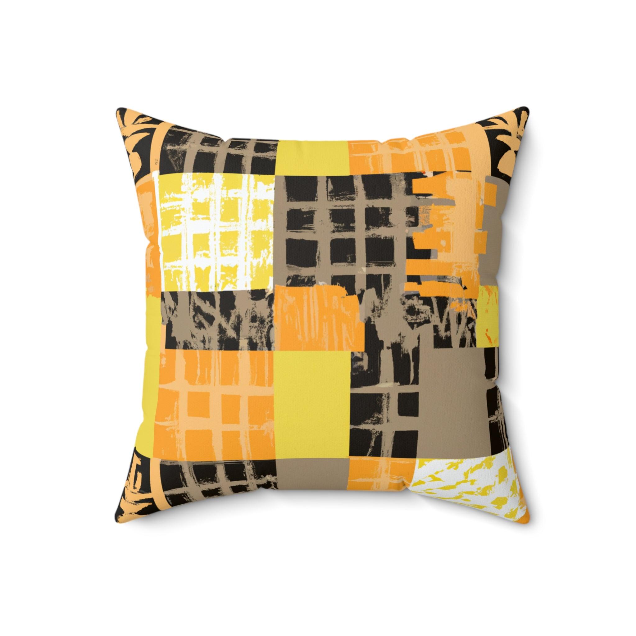 Afrocentric Vibrance Throw Pillow-Afroadorn 