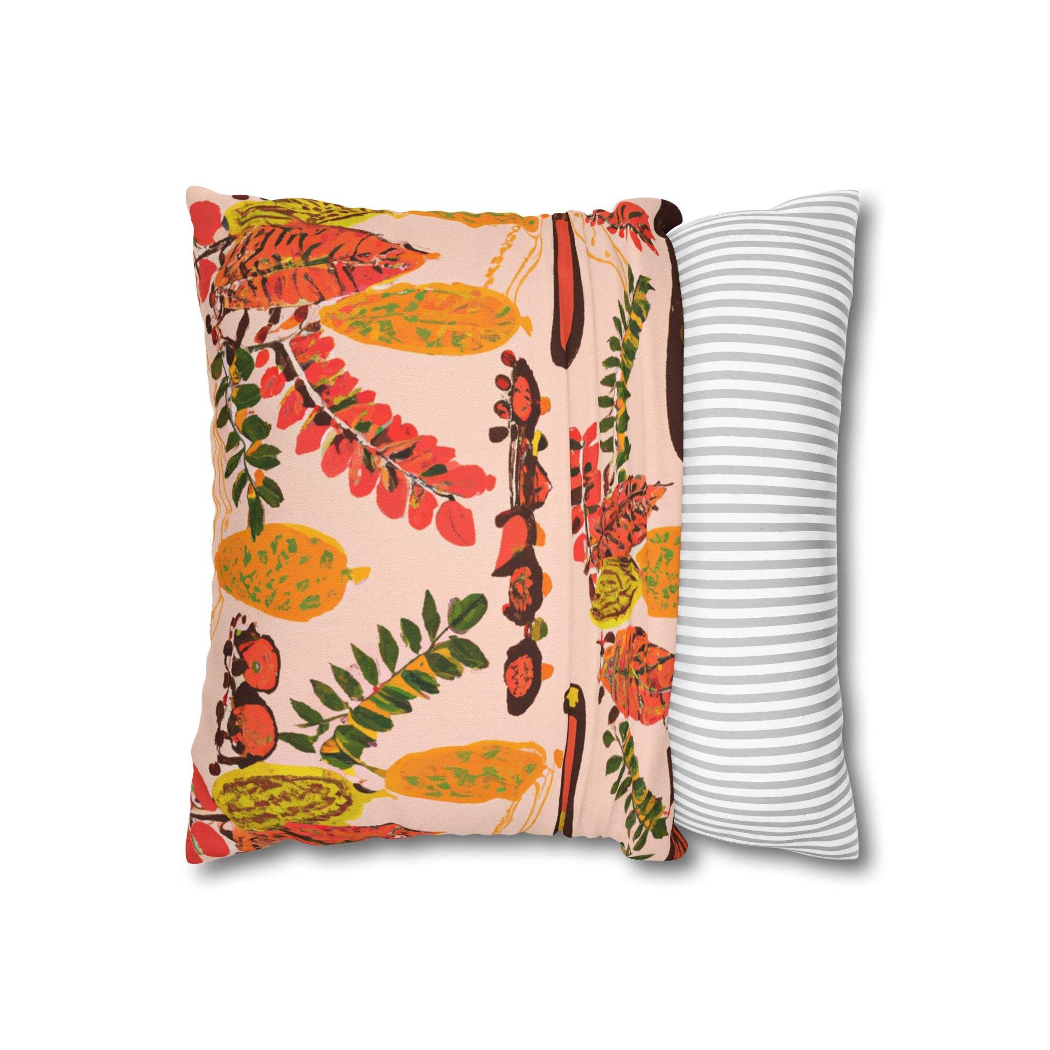 AfroVibrance Botanical Pillow Case-Afroadorn 