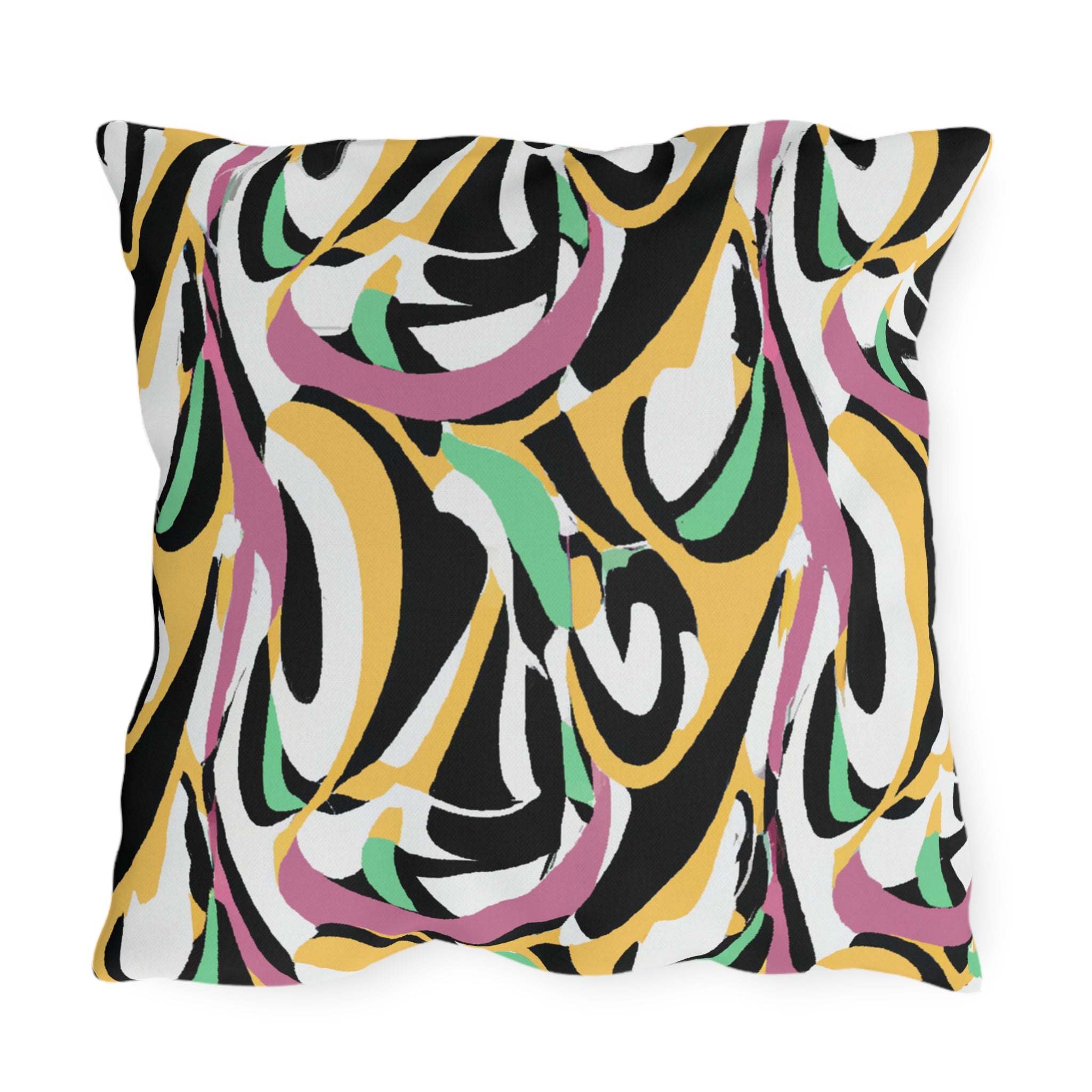 Zafari Essence African-Inspired Outdoor Throw Pillow-Afroadorn 