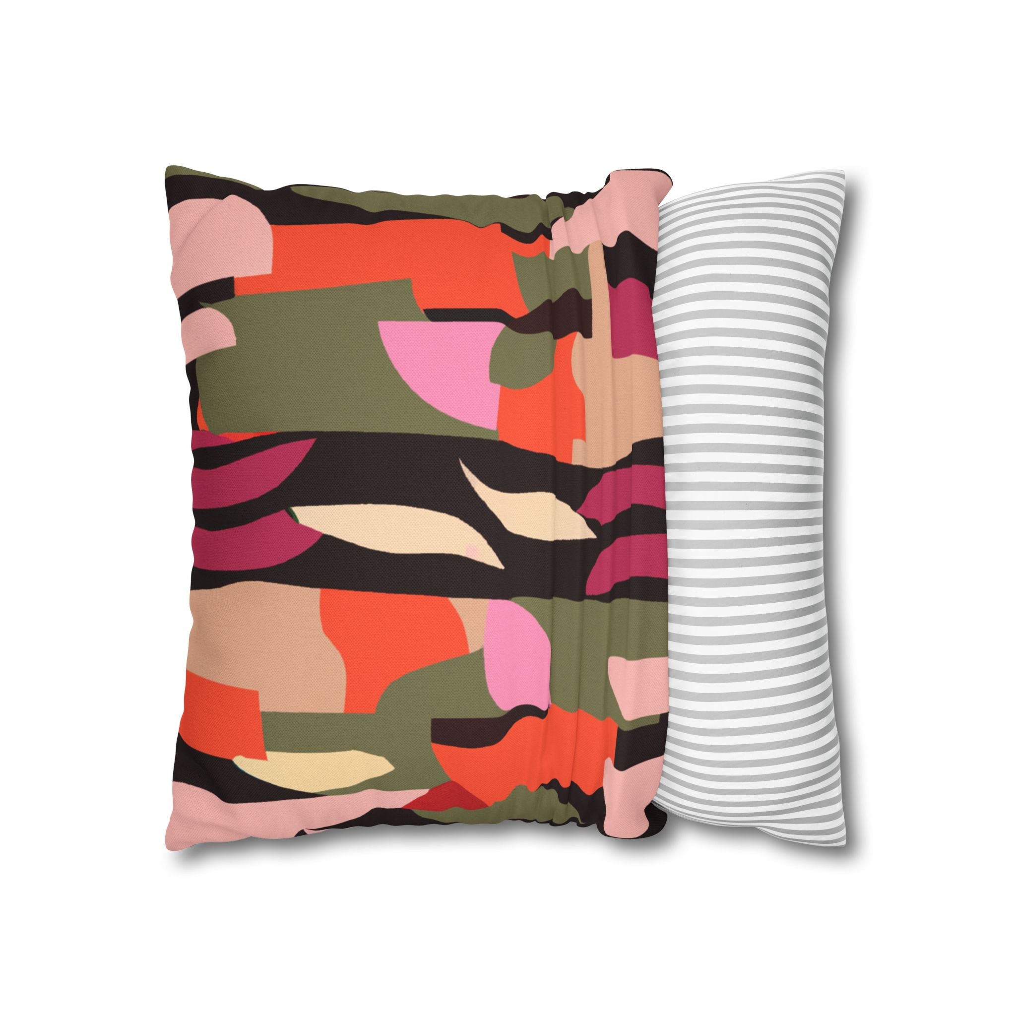 Vibrant Safari Roots Pillow Case-Afroadorn 