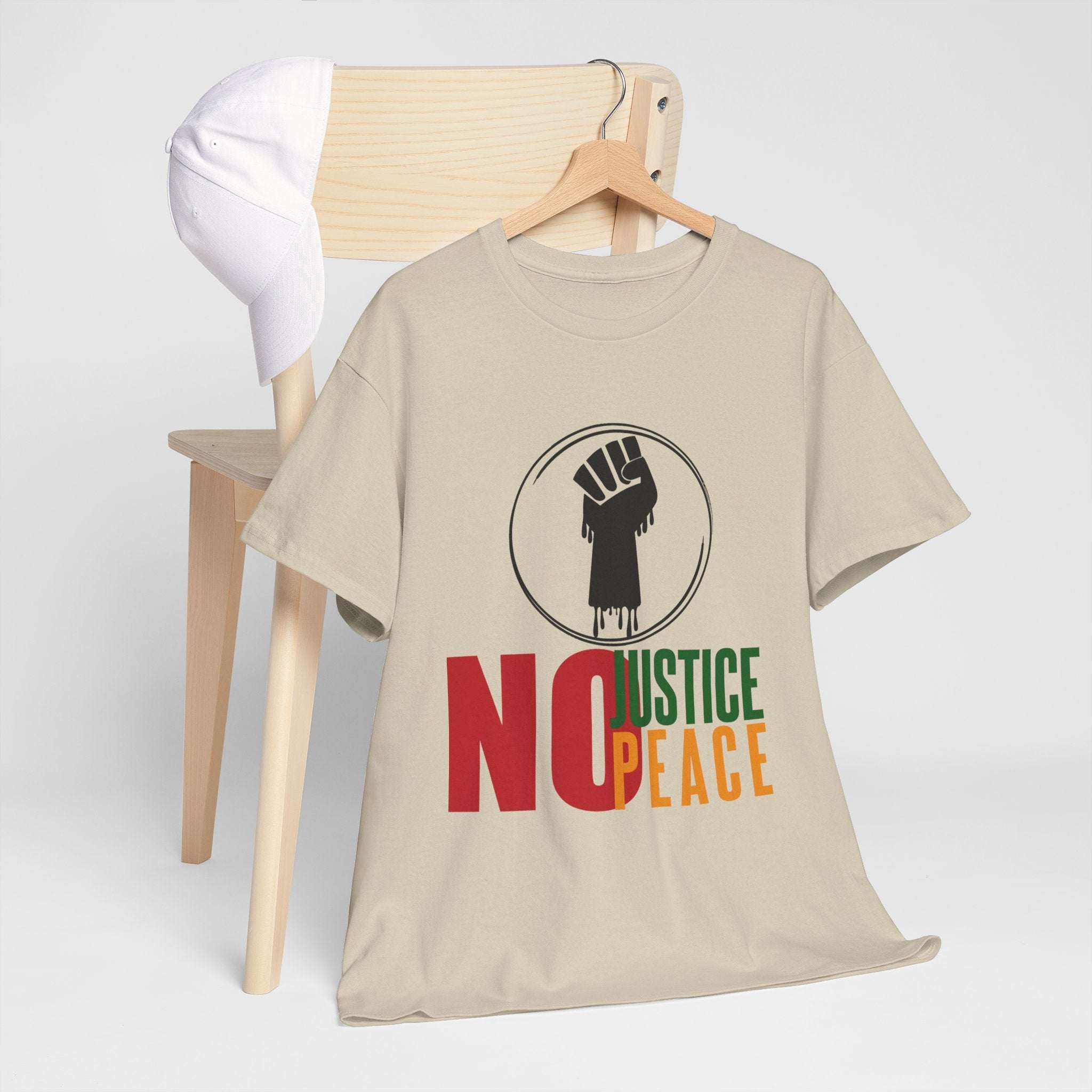 No Justice No Peace T-Shirt-Afroadorn 