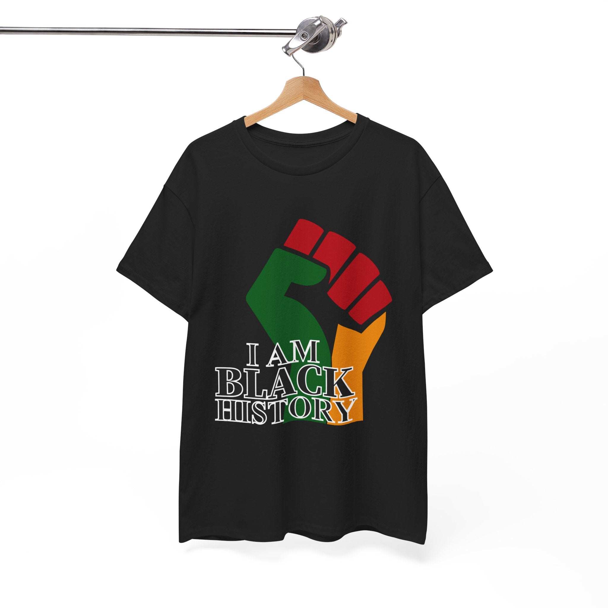 I Am Black History T-Shirt-Afroadorn 