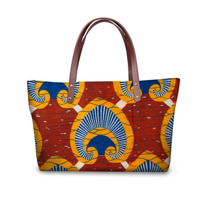 AfroBoho Vigilant Eye-Patterned Handbag-Afroadorn 