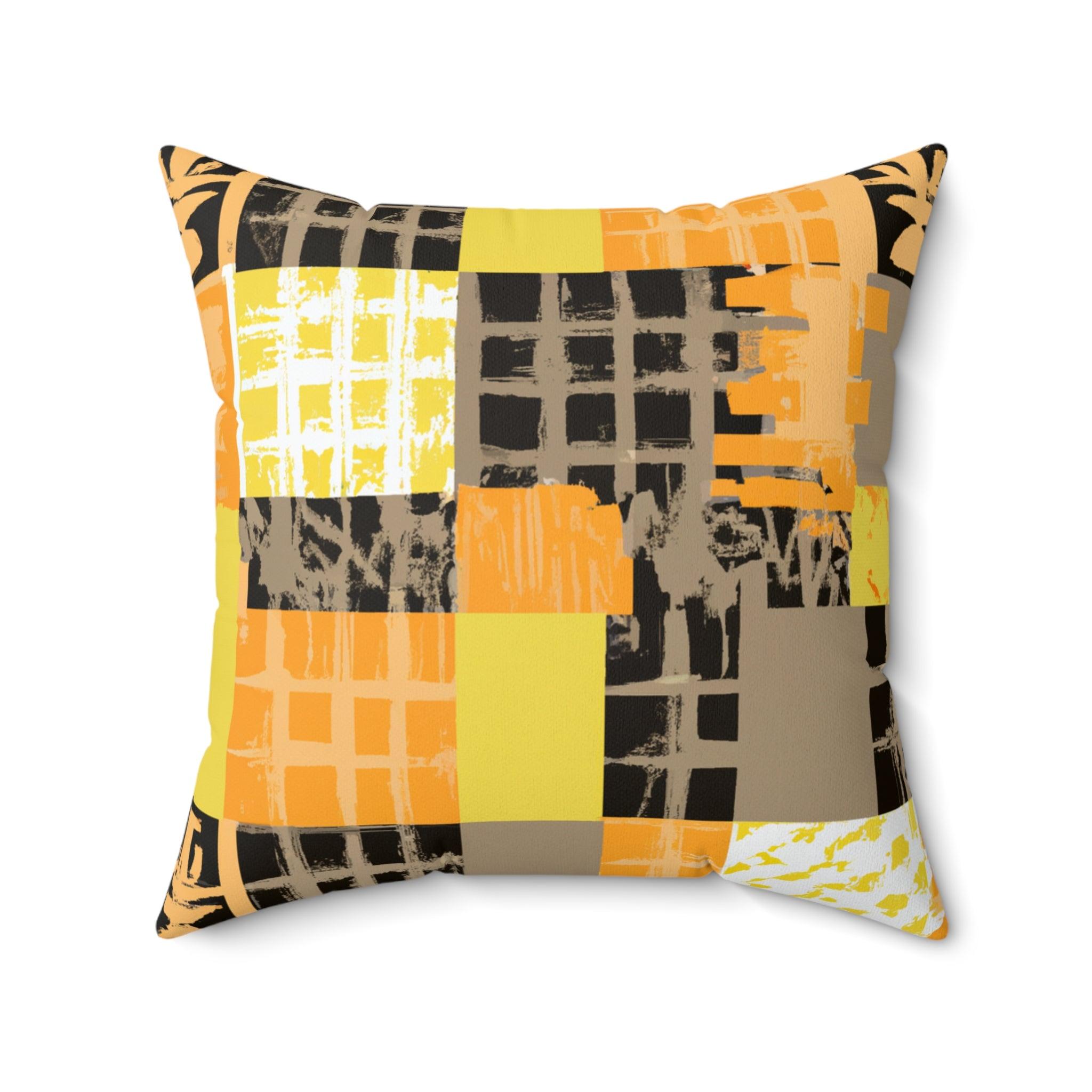 Afrocentric Vibrance Throw Pillow-Afroadorn 