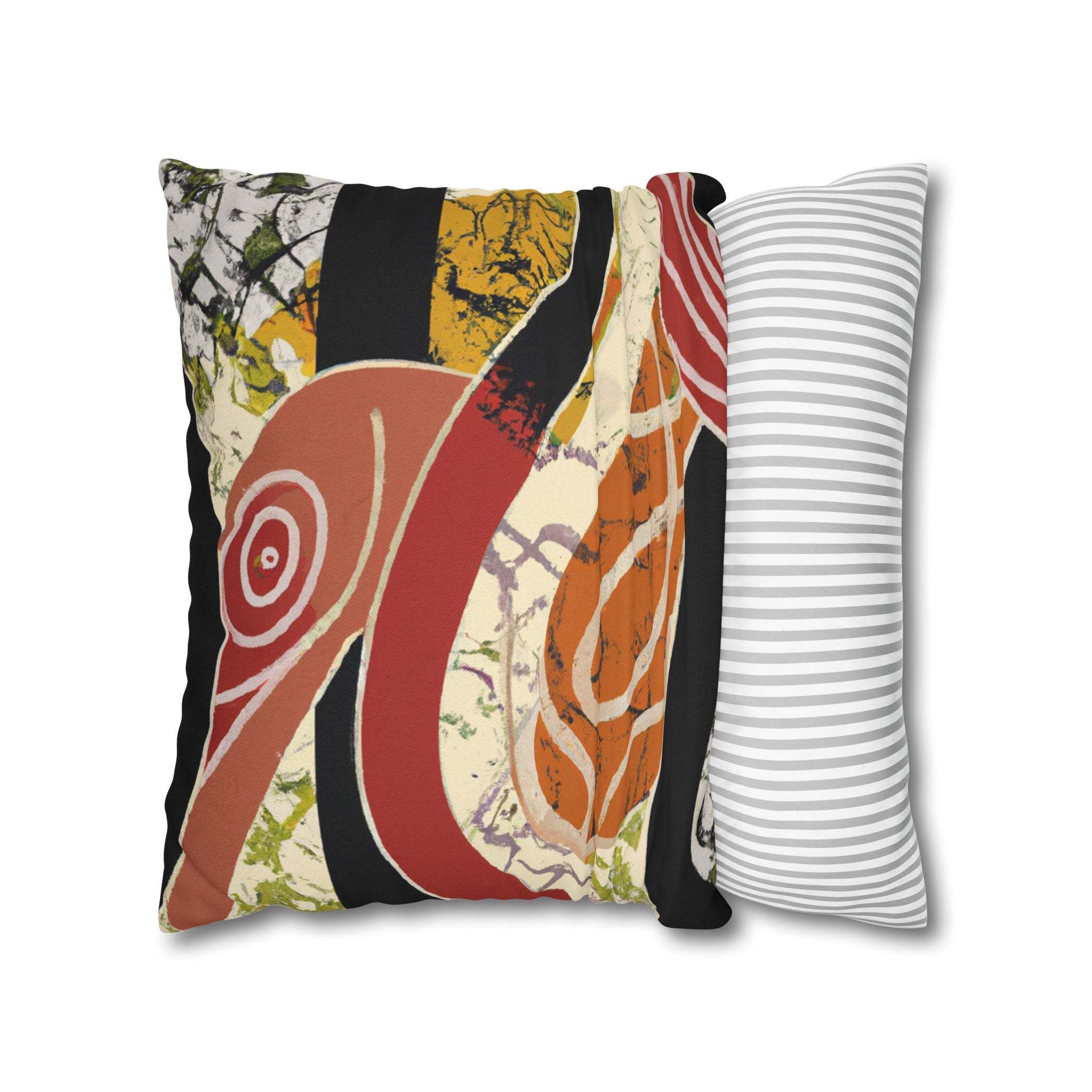 Earthy Harmony African-Inspired Pillow Case-Afroadorn 