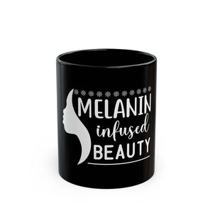 Melanin Beauty Black Mug-Afroadorn 