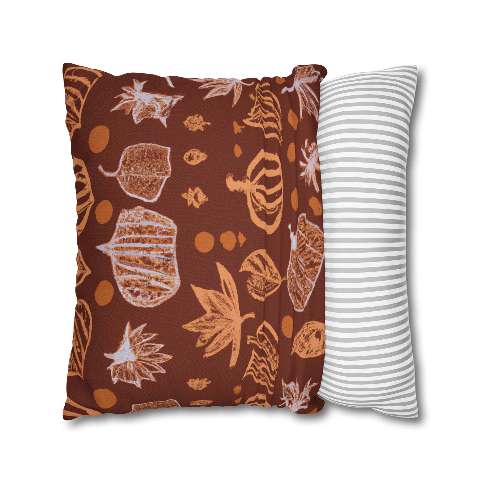 Earthy Afrocentric Botanical Pillow Case-Afroadorn 