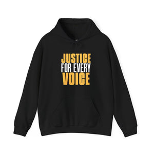 Justice Voices Equality Hoodie-Afroadorn 