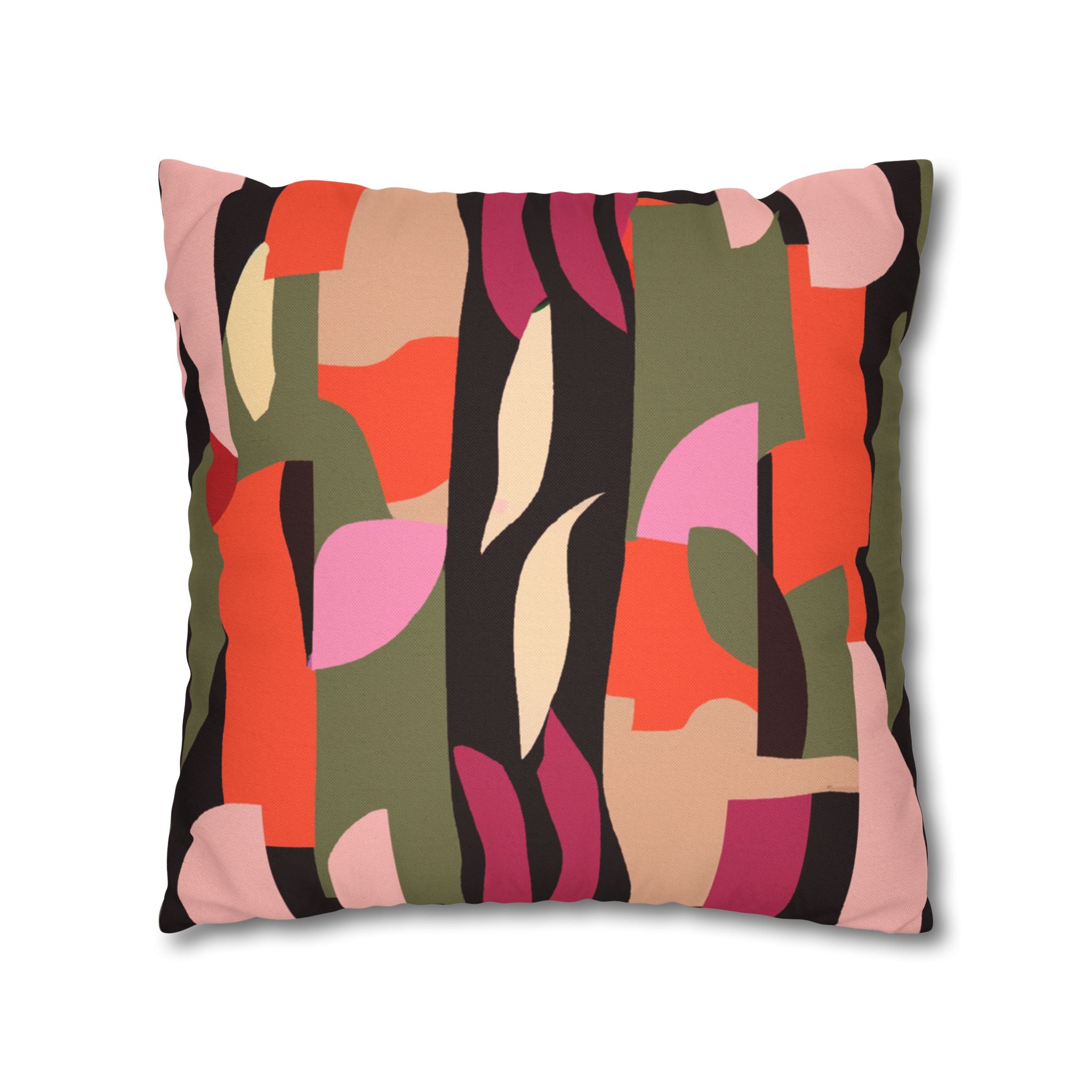 Vibrant Safari Roots Pillow Case-Afroadorn 