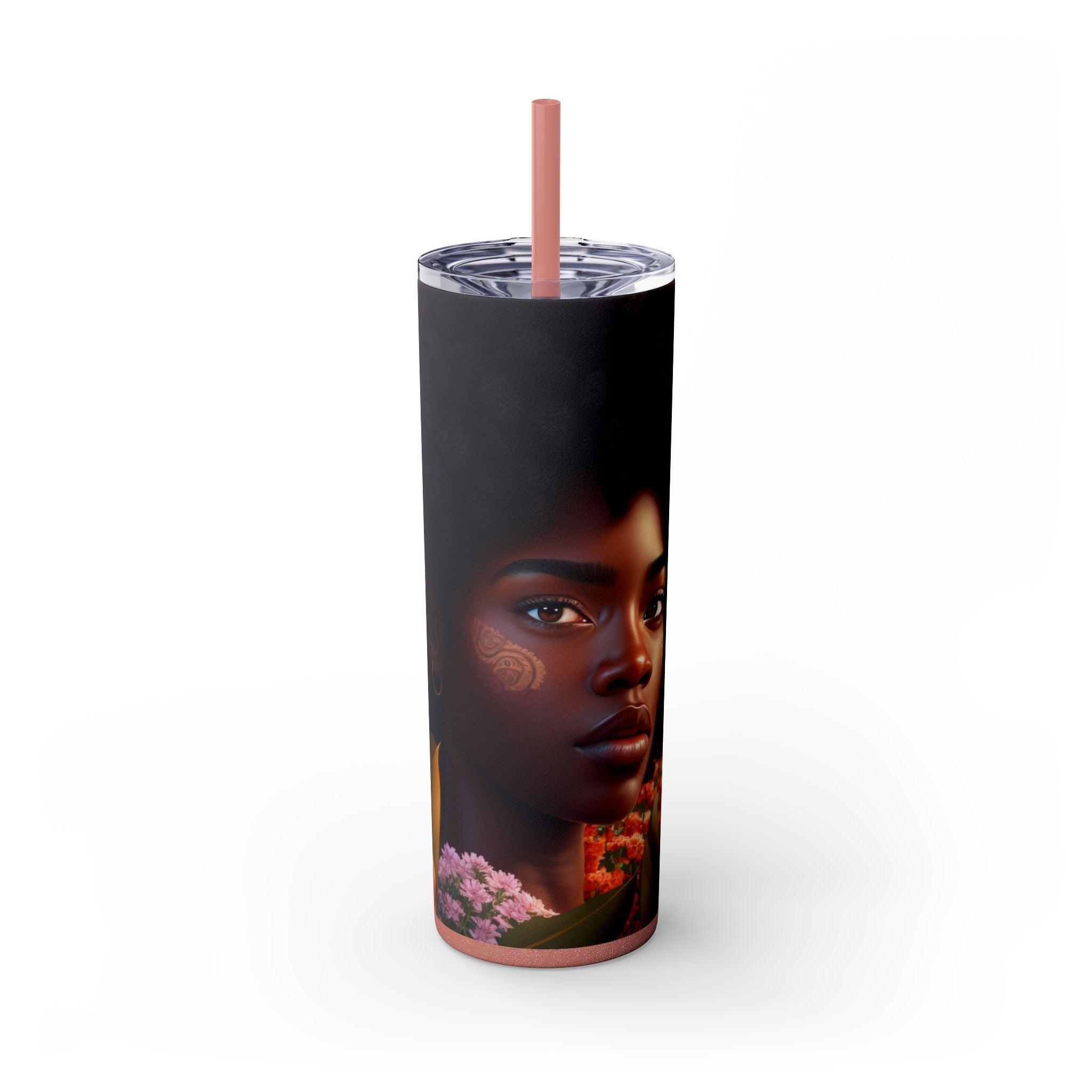 AfroGirl Glory 20oz Tumbler-Afroadorn 