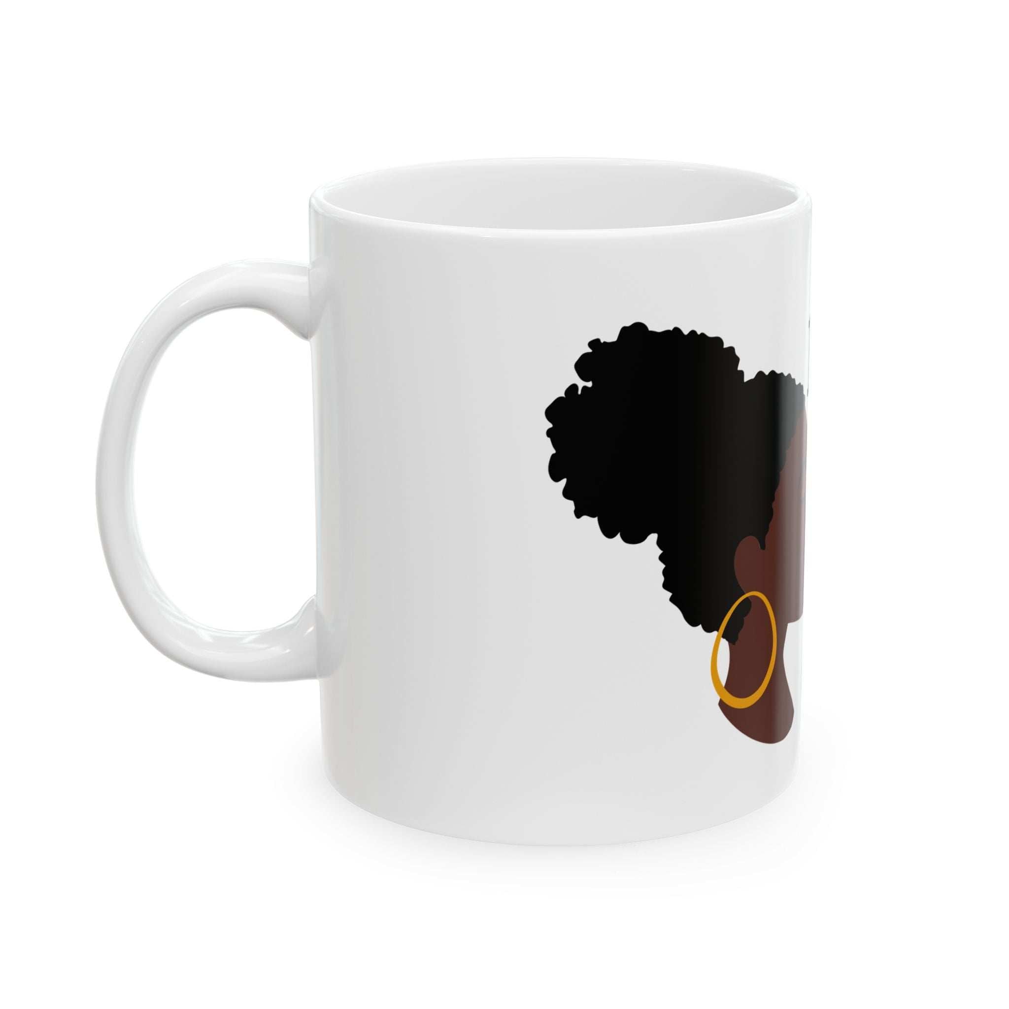 Unapologetic Black Pride Coffee Mug-Afroadorn 