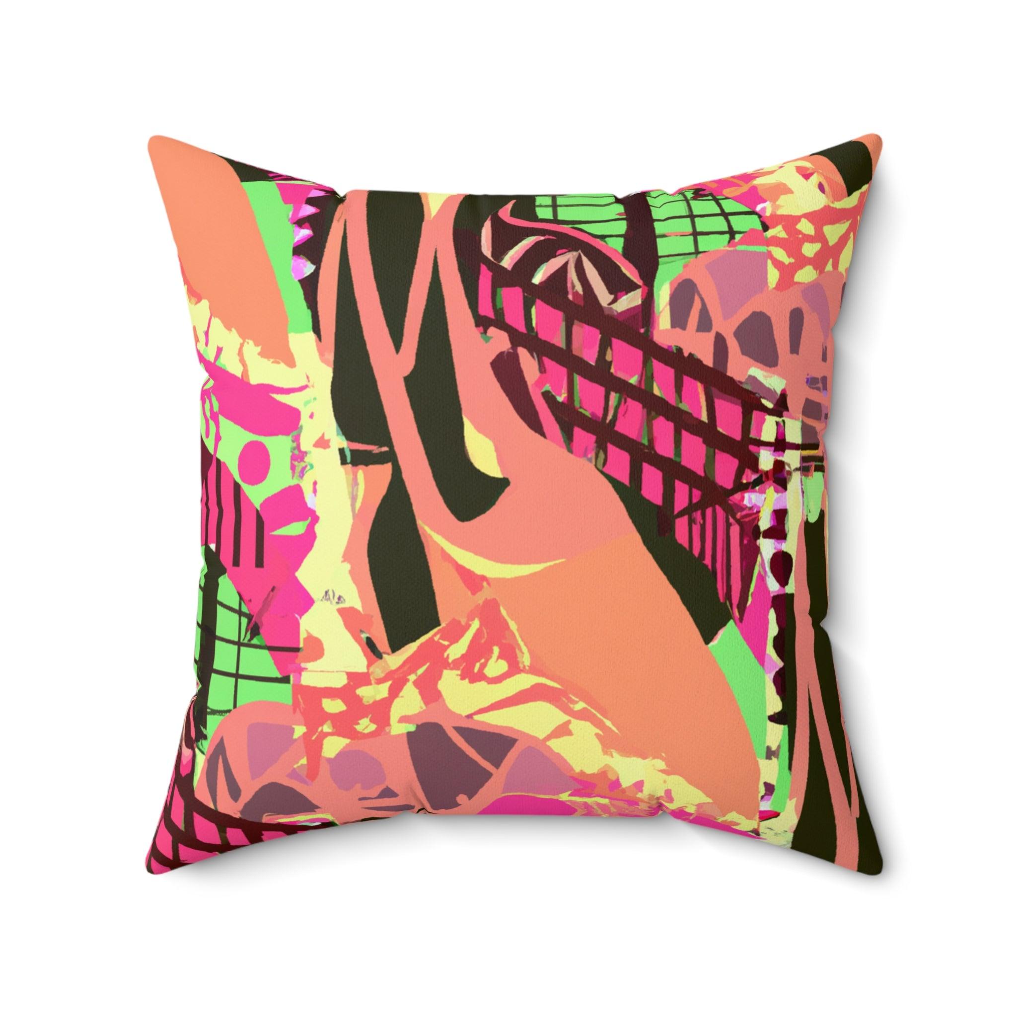 Vibrant Afrocentric Heritage Throw Pillow-Afroadorn 