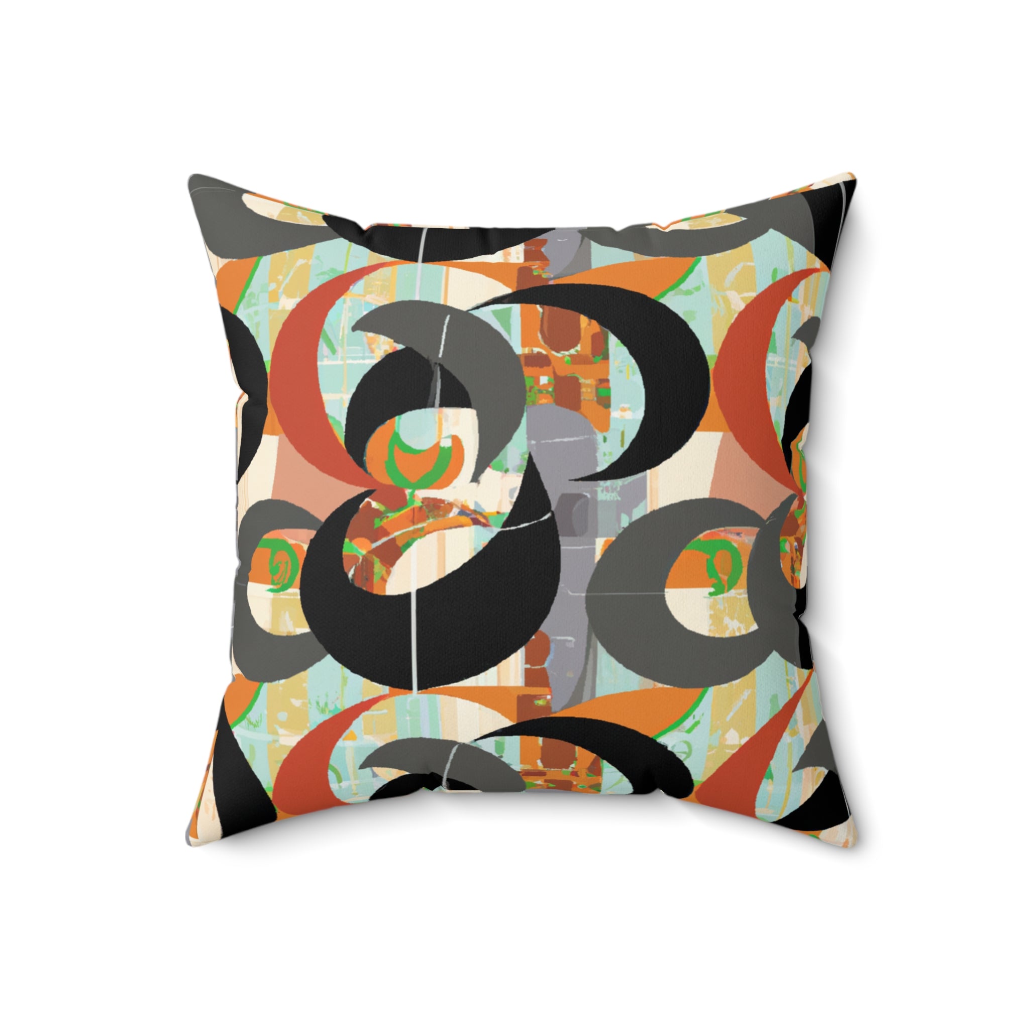 Unity KinteKushion - Afrocentric Earthy Vibe Throw Pillow-Afroadorn 