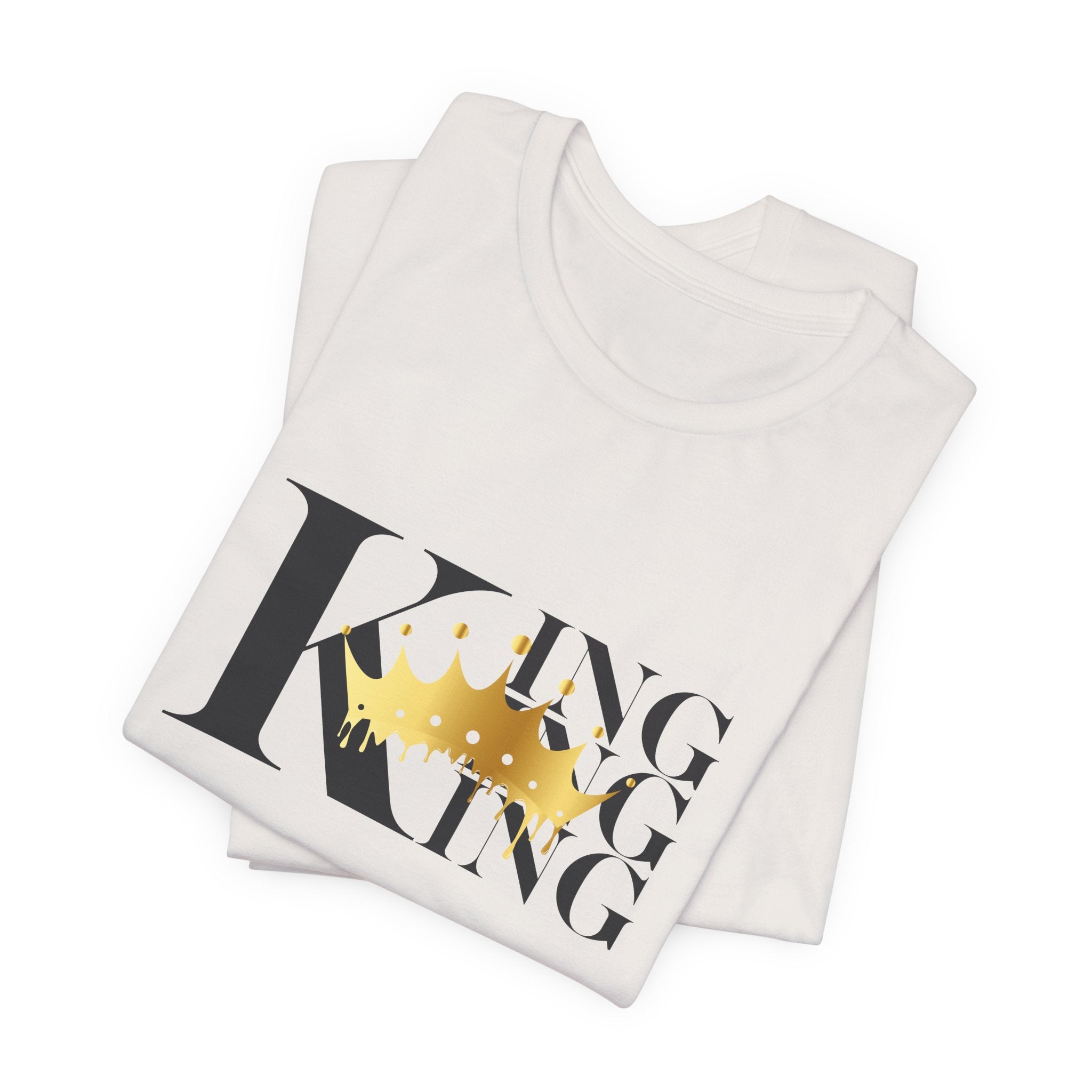 KING T-Shirt - Bold Royalty & Strength-Afroadorn 