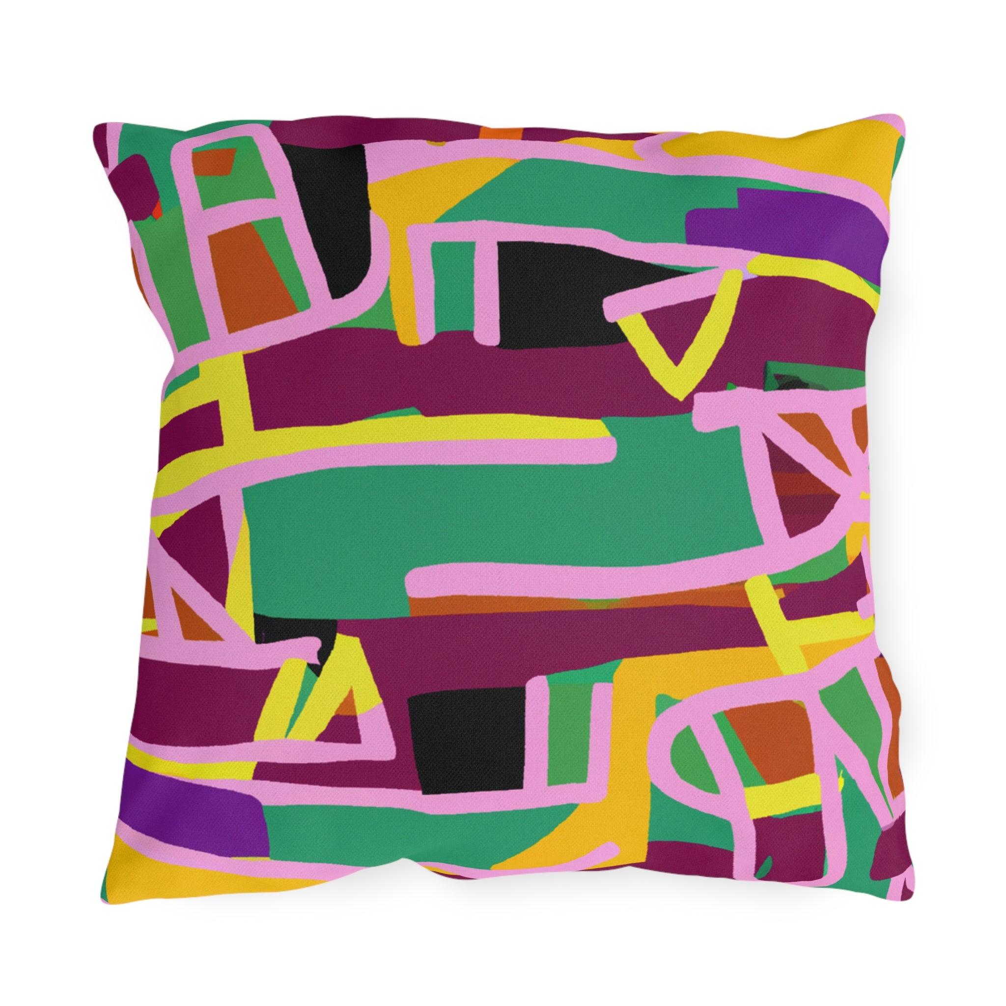 Kovango- African Inspired Outdoor Accent Pillow-Afroadorn 