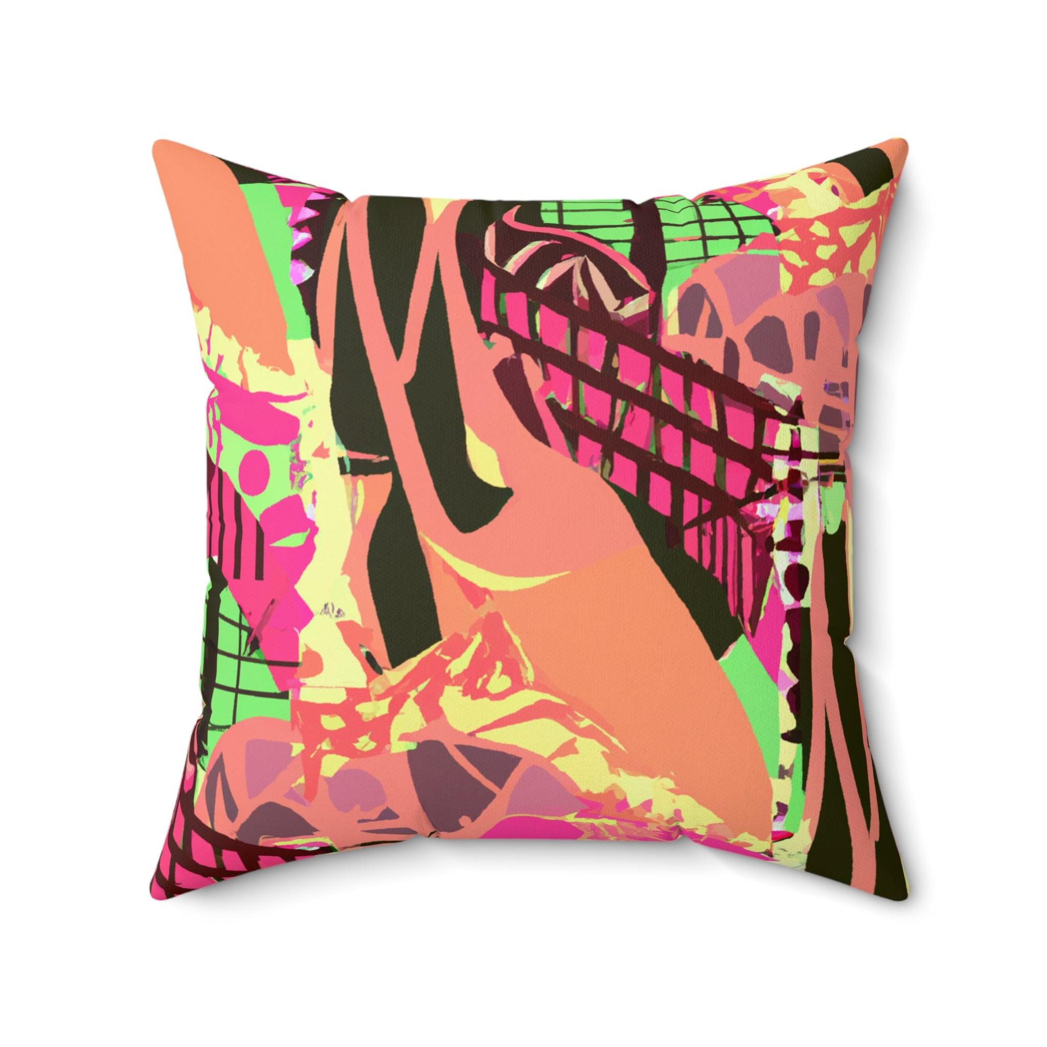 Vibrant Afrocentric Heritage Throw Pillow-Afroadorn 