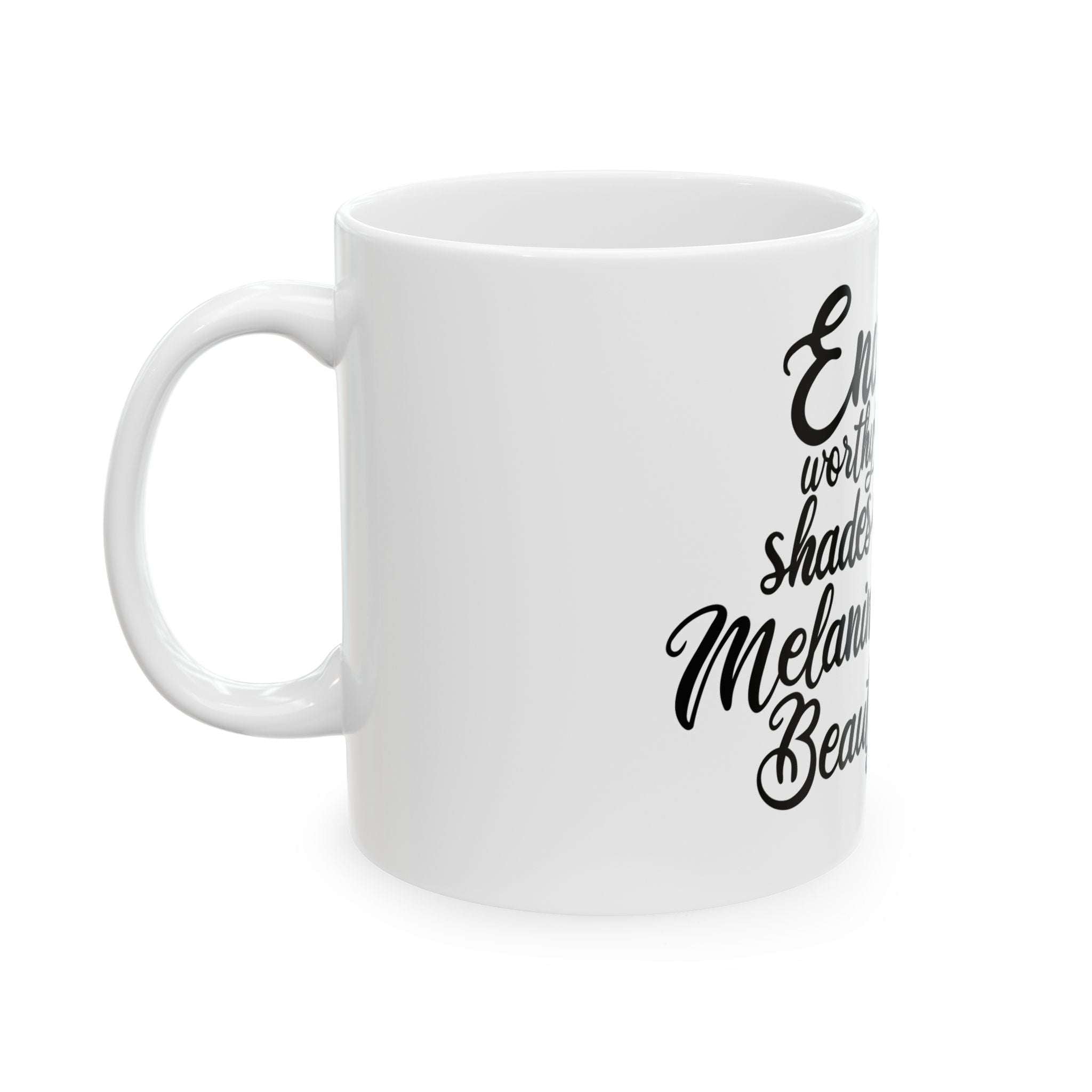 Shades of Melanin Empowerment Coffee Mug-Afroadorn 