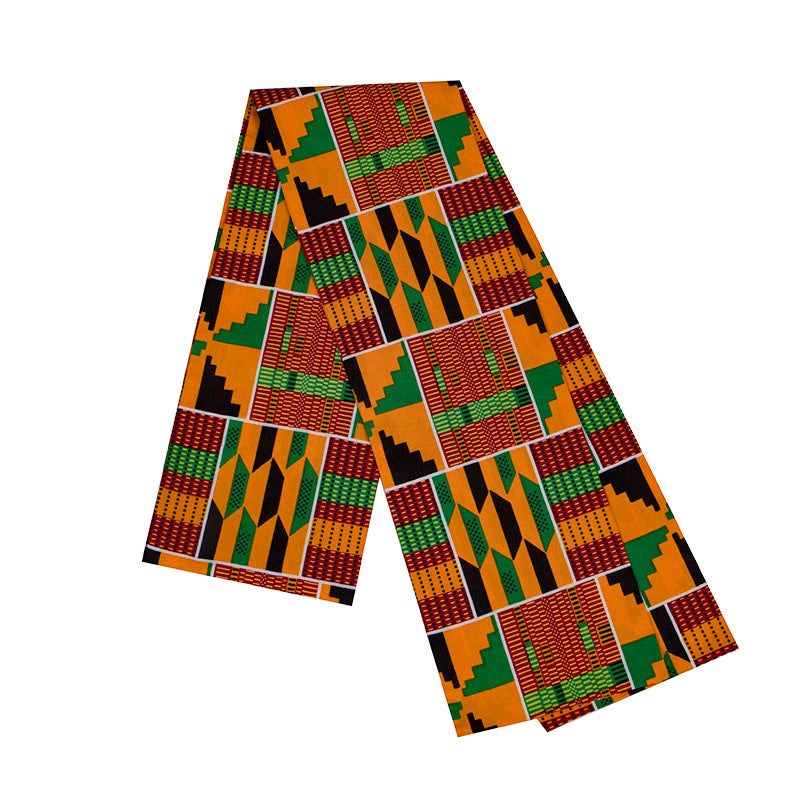 Bold Pan-African Kente Scarf-Afroadorn 